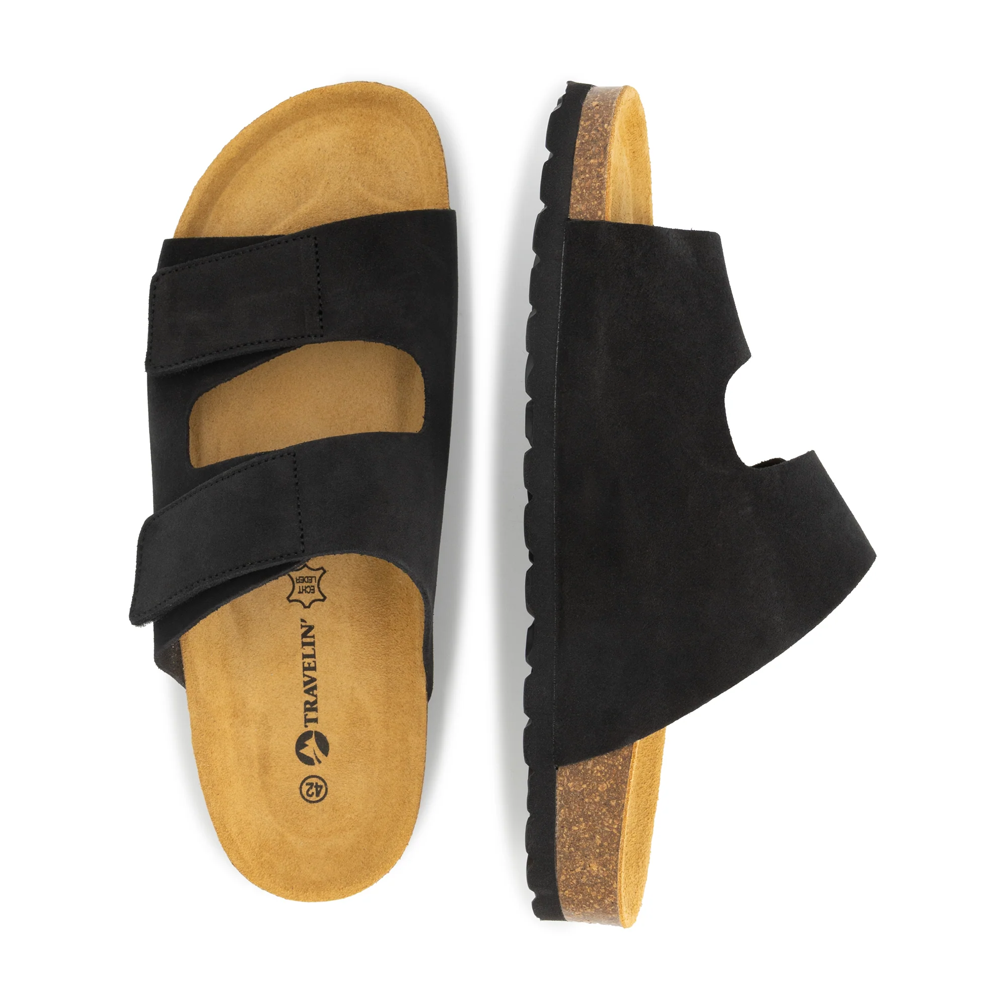 Allinge Men - Sandals - Suede - Black - Image 4