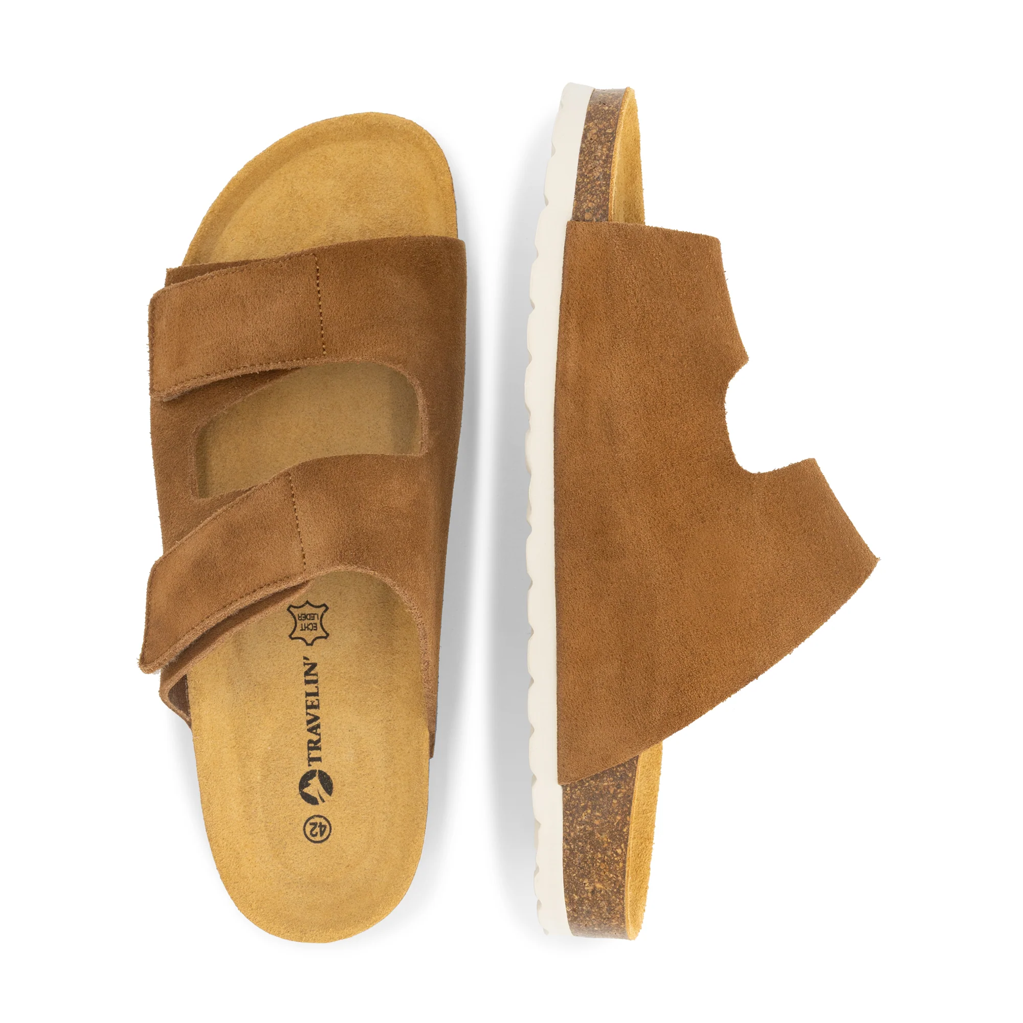 Allinge Men - Sandals - Suede - Brown - Image 4