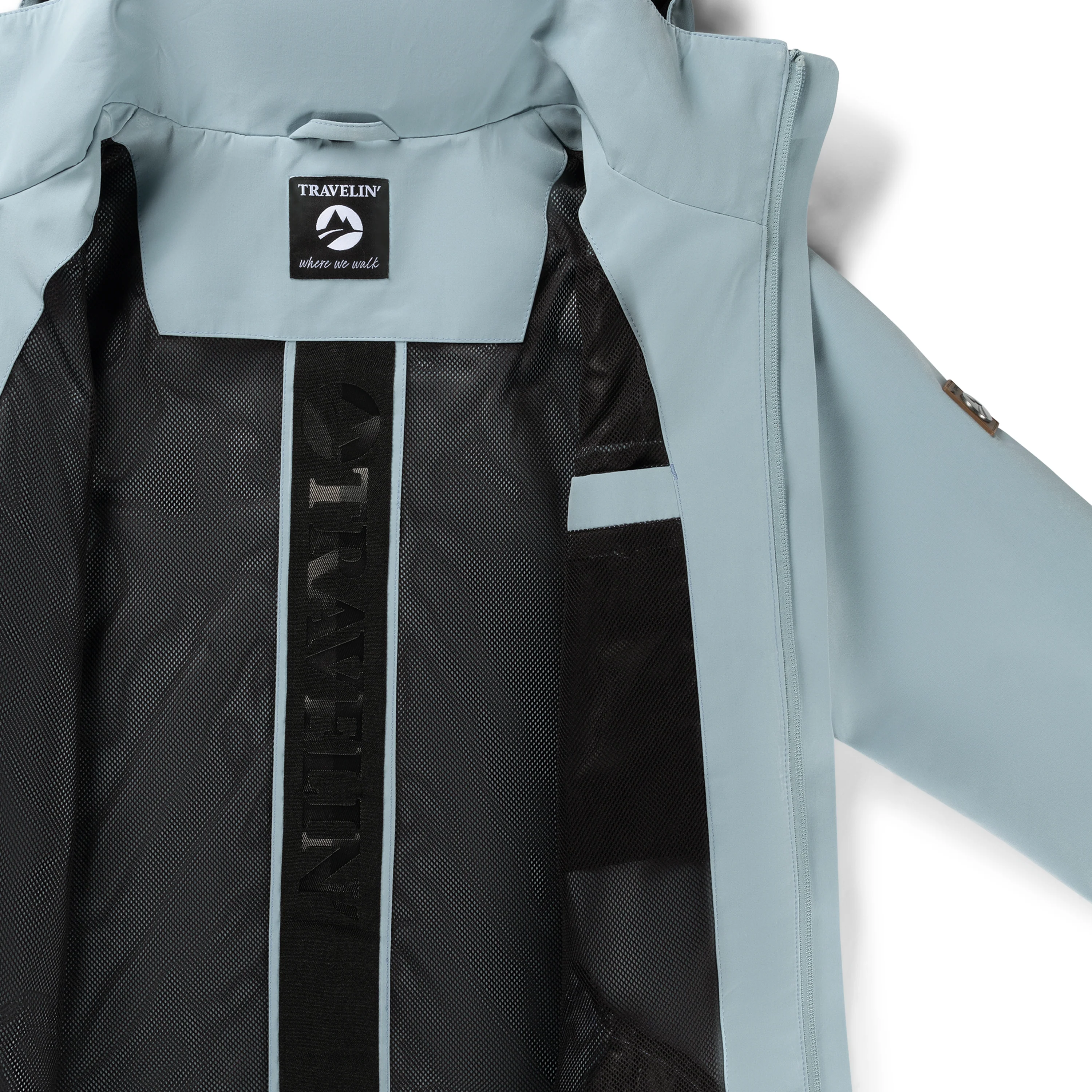 Alva Women - Hardshell jacket - Waterproof - Light blue - Image 7
