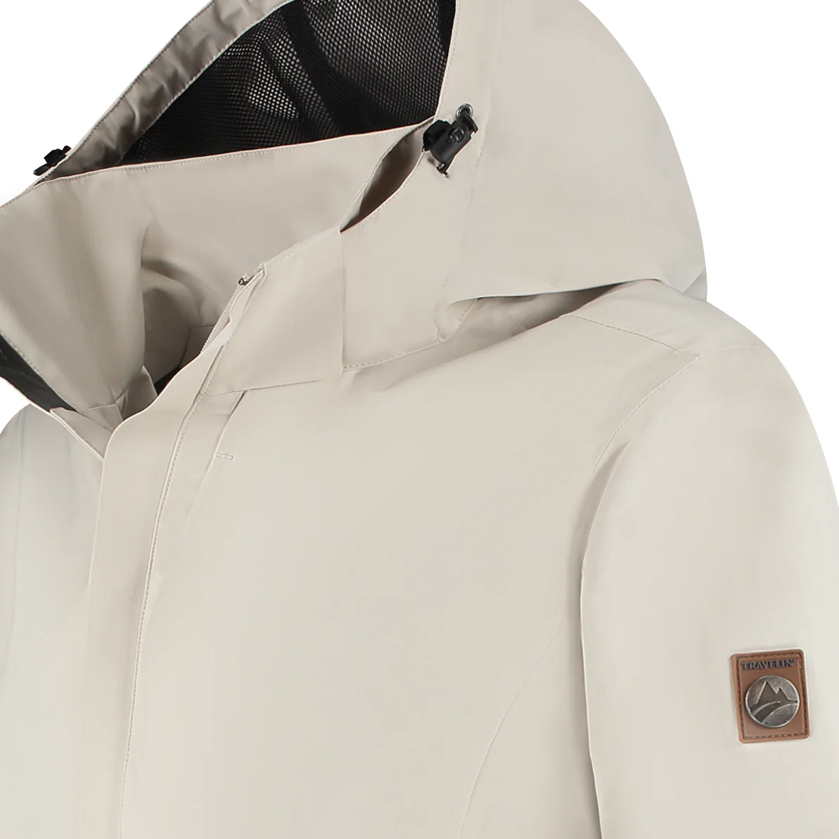 Alva Women - Hardshell jacket - Waterproof - Sand - Image 6