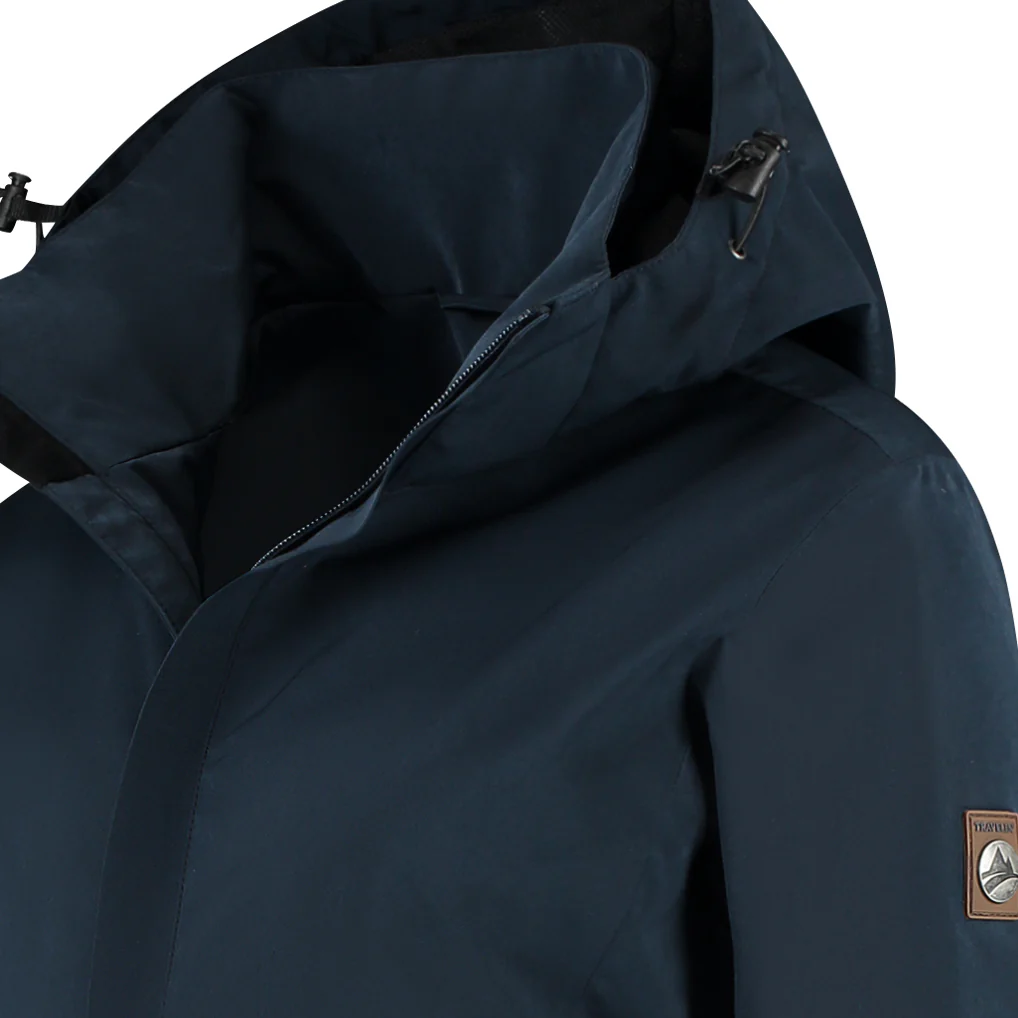 Amalie Women - Hardshell jacket - Waterproof - Navy - Image 8