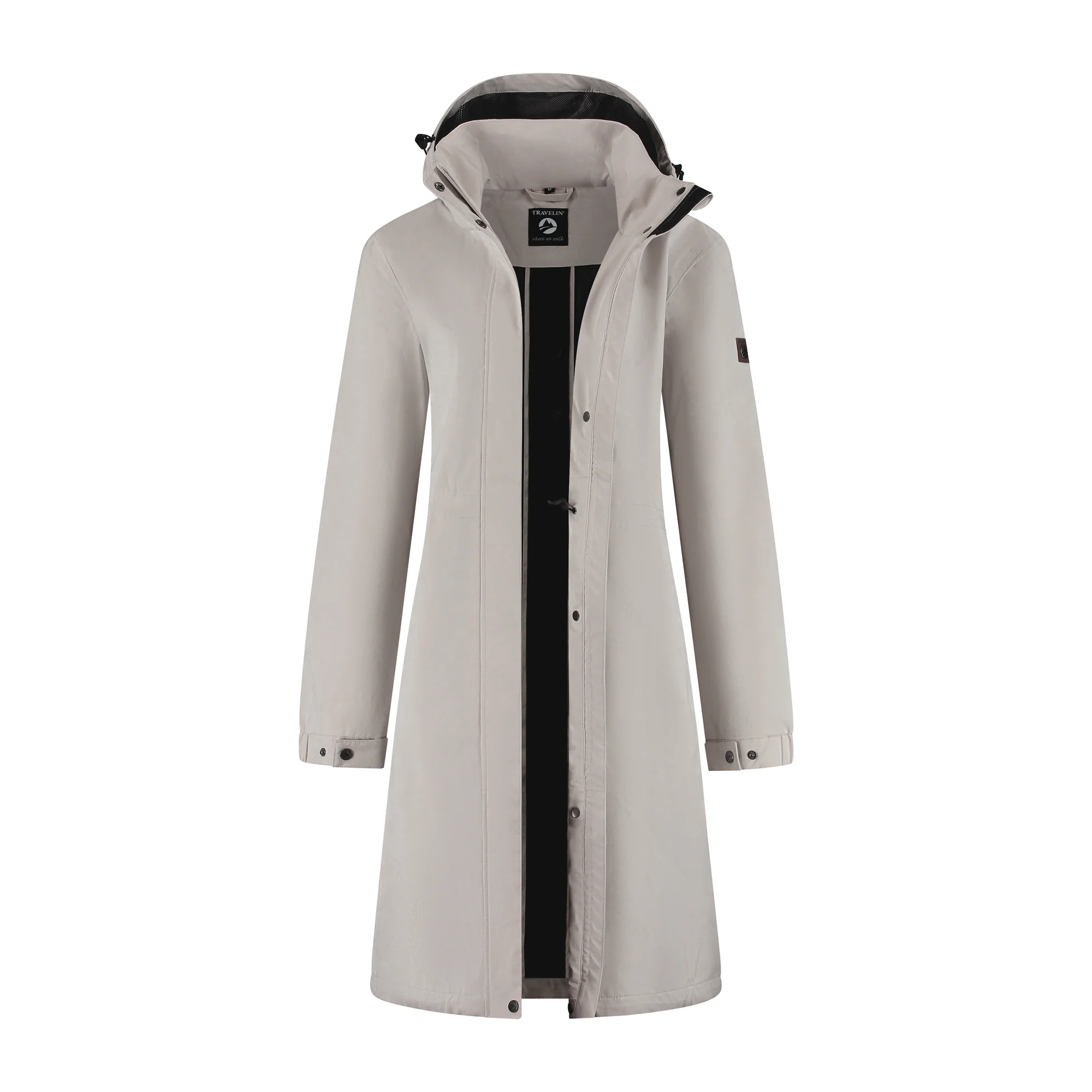 Anne Women - Hardshell jacket - Waterproof - Sand - Image 4