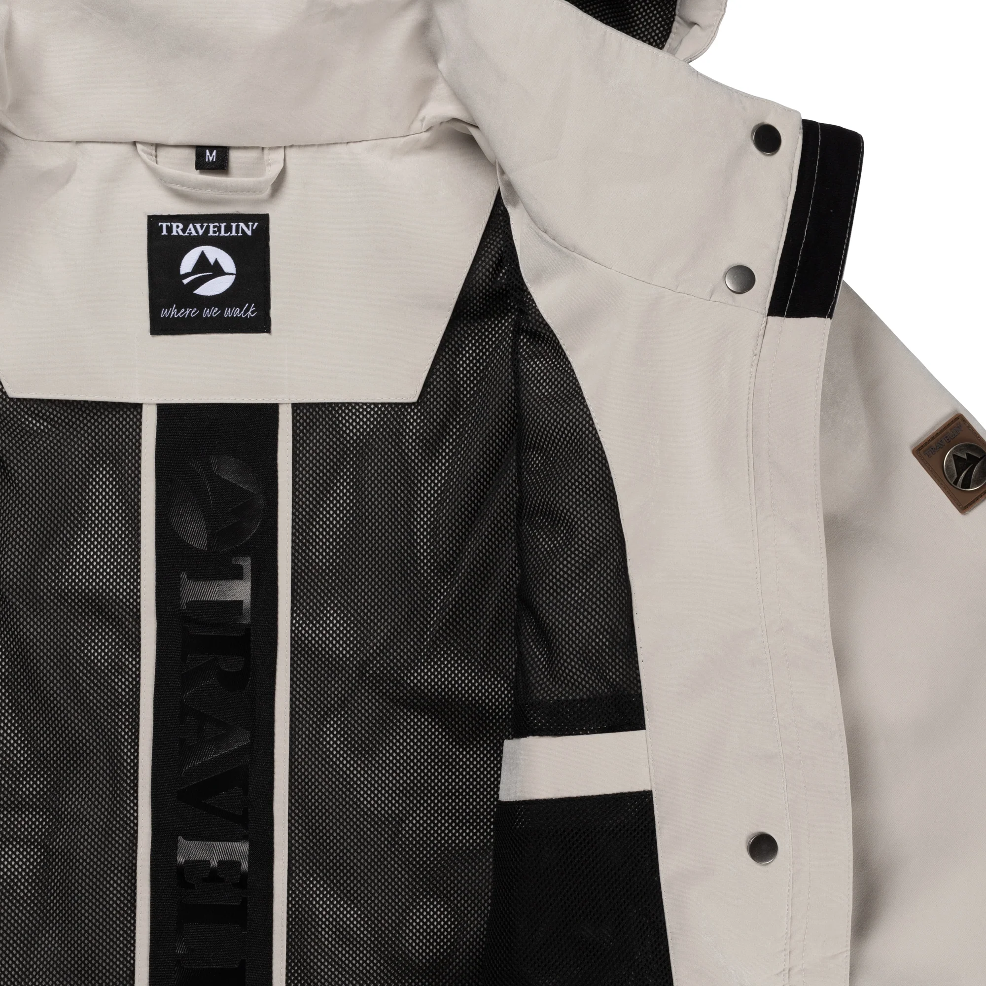 Anne Women - Hardshell jacket - Waterproof - Sand - Image 7