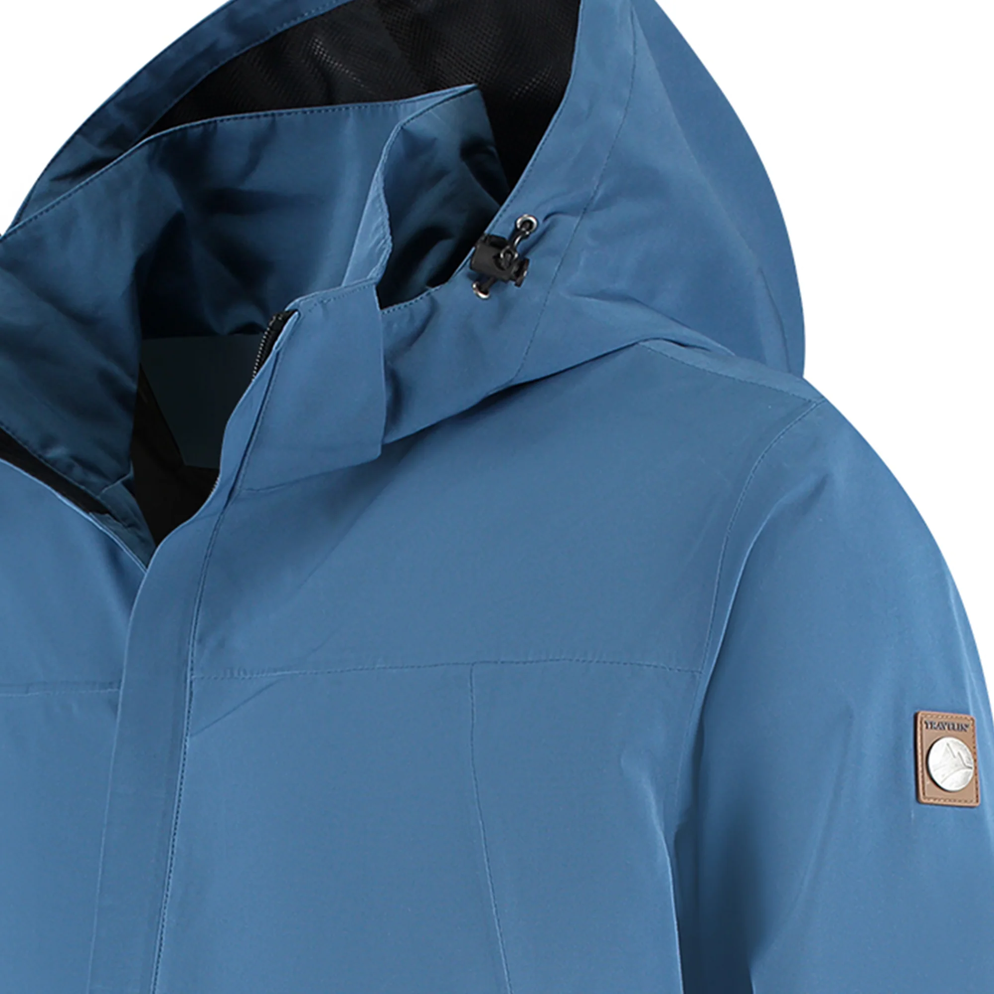 Aron Men - Hardshell jacket - Waterproof - Blue - Image 8