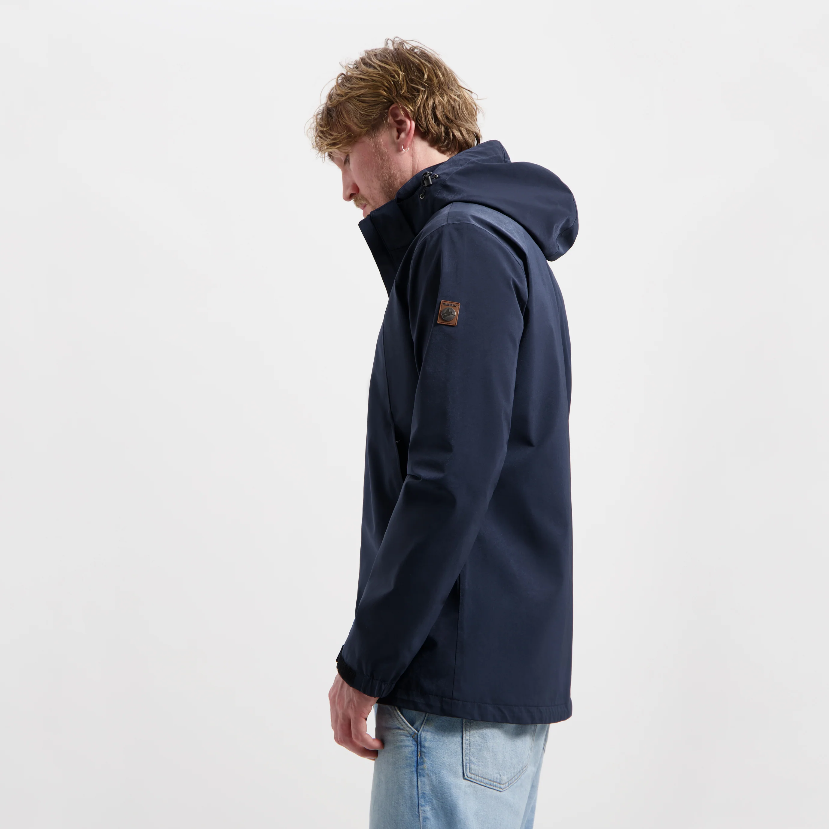 Aron Men - Hardshell jacket - Waterproof - Navy - Image 3