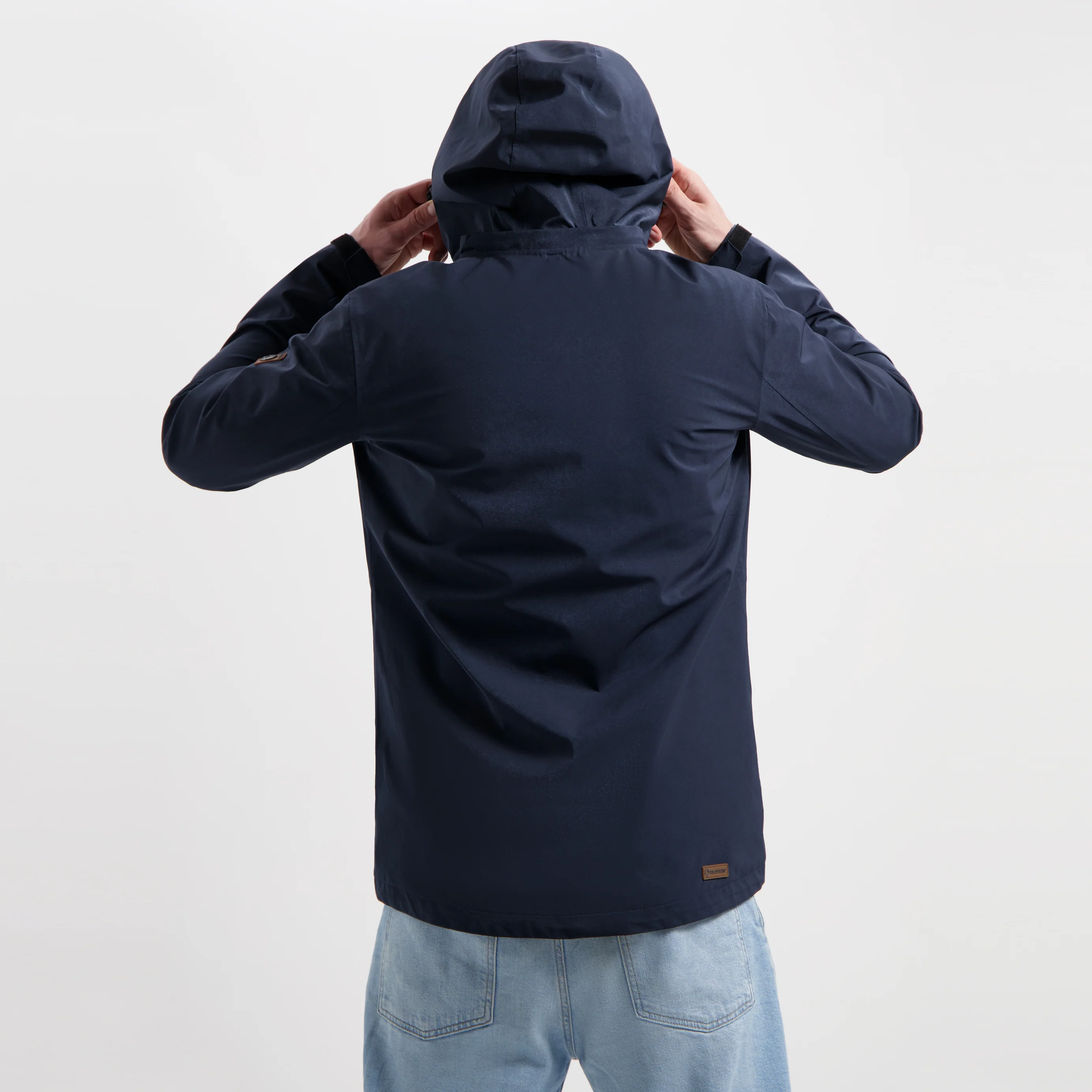 Aron Men - Hardshell jacket - Waterproof - Navy - Image 4