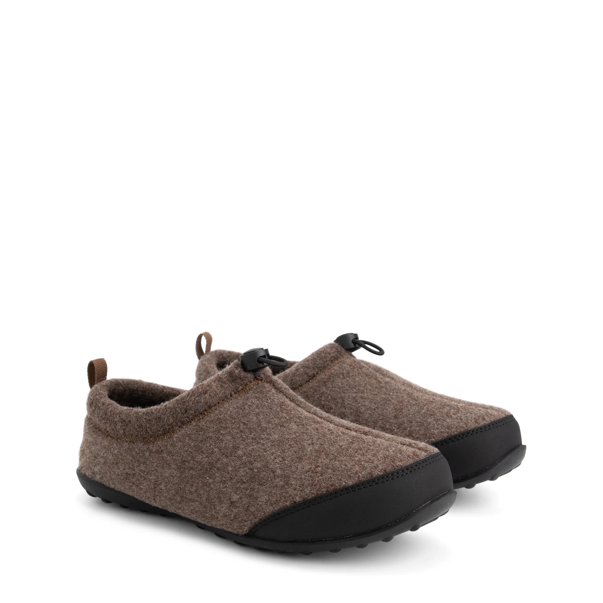 Back2Home Women - House slippers - Wool - Brown