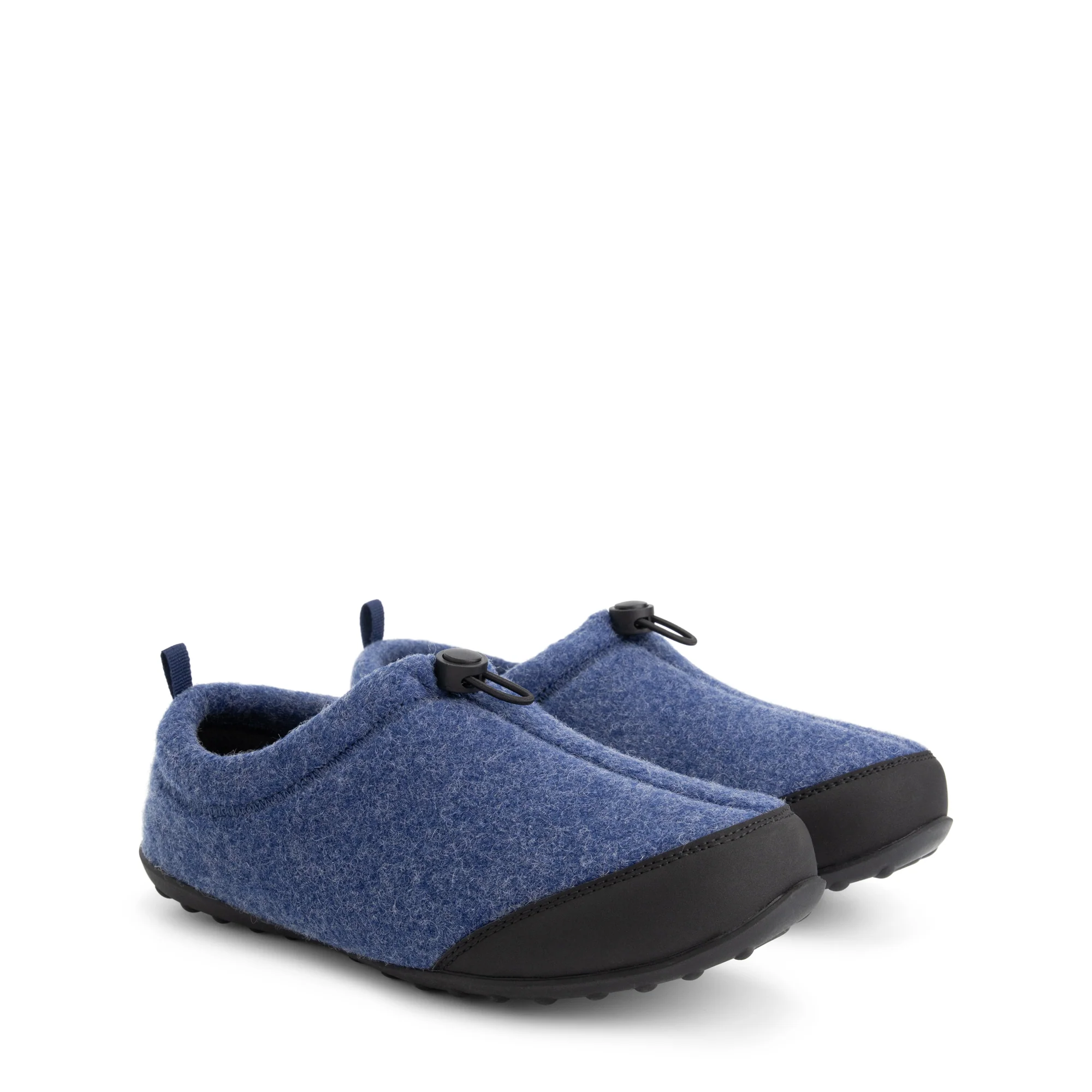 Back2Home Men - House slippers - Wool - Navy