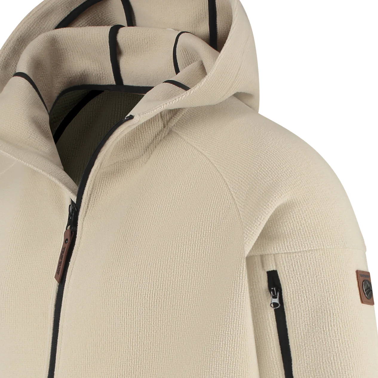 Bjorn Men - Outdoor cardigan - Sand - Image 7