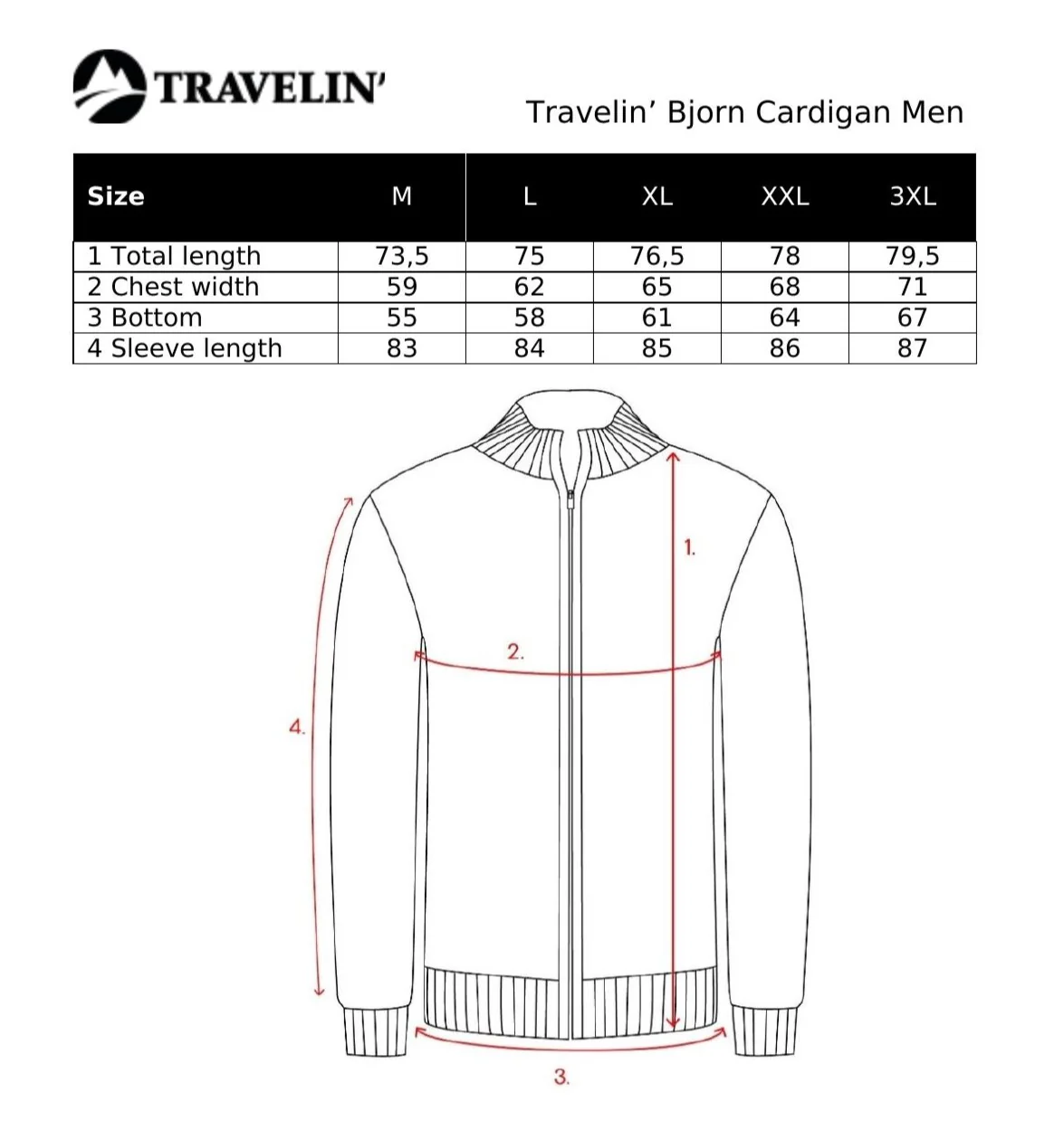 Bjorn Men - Outdoor cardigan - Sand - Image 9