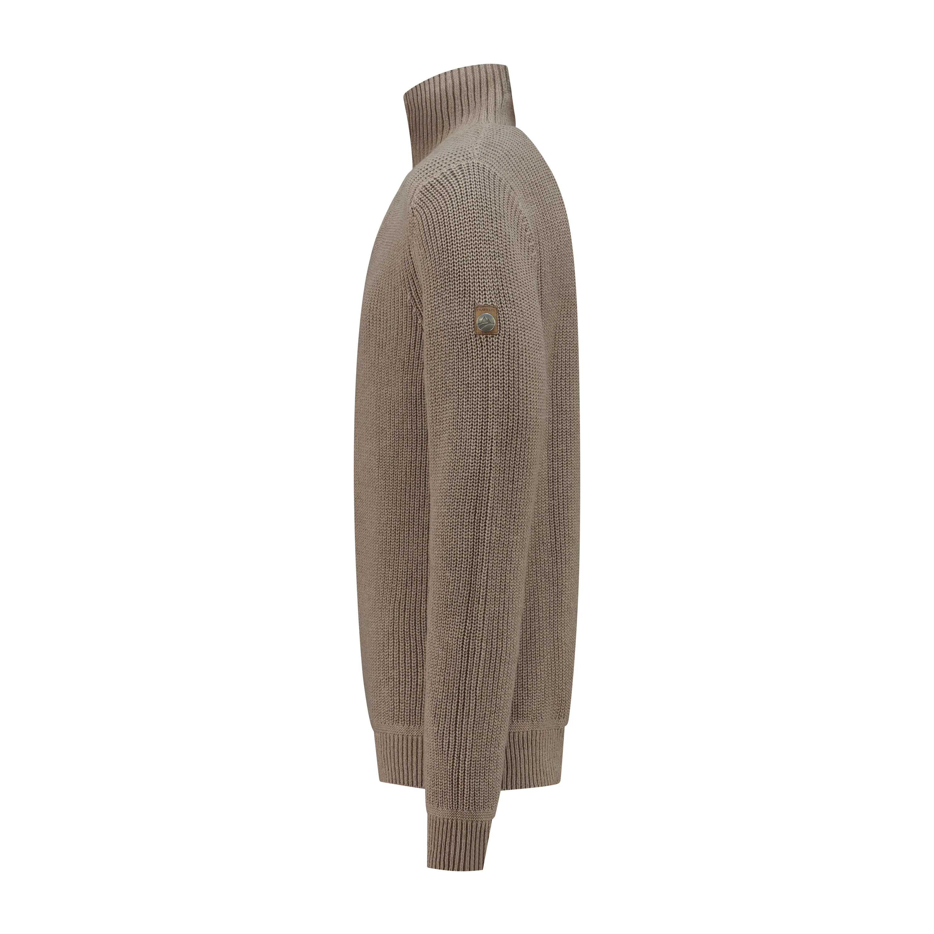 Brecon Men - Sweater - Cashmere blend - Sand - Image 4