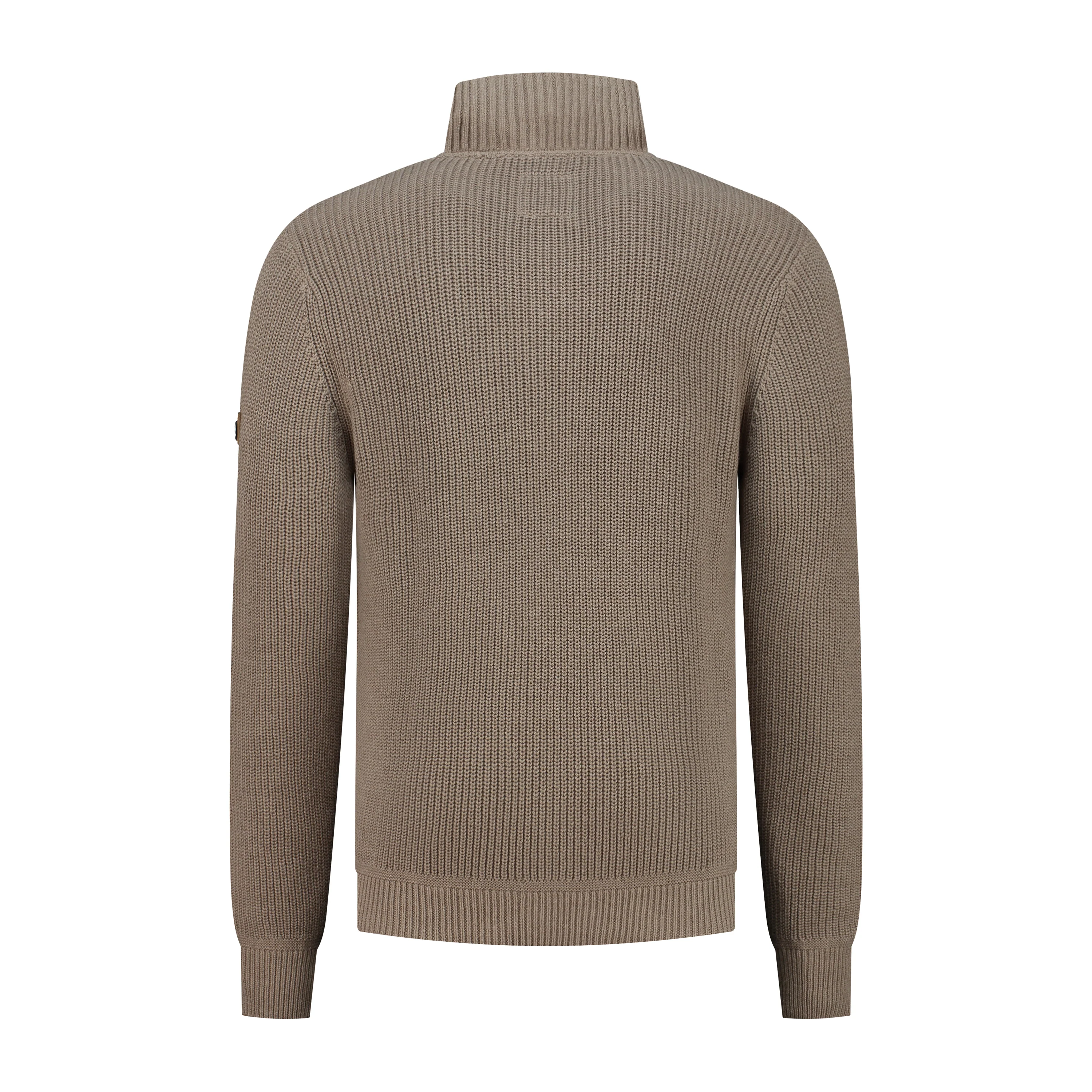 Brecon Men - Sweater - Cashmere blend - Sand - Image 5