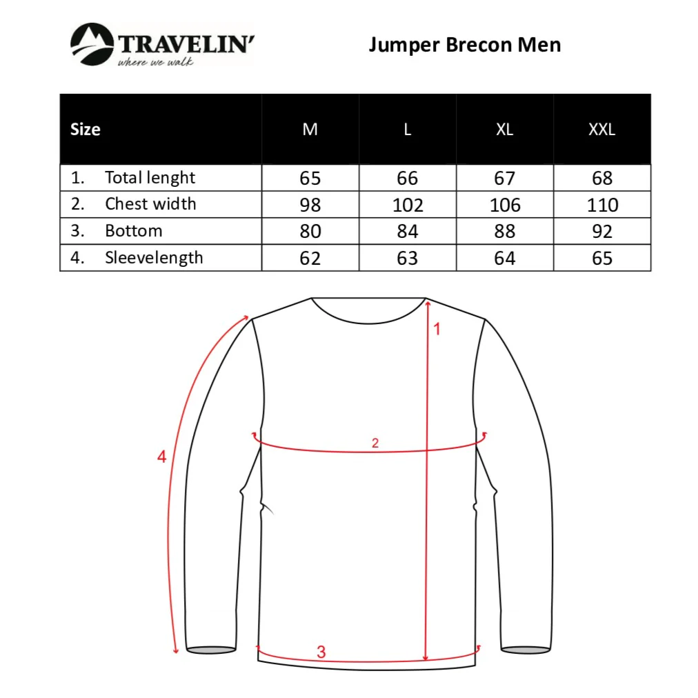 Brecon Men - Sweater - Cashmere blend - Sand - Image 7