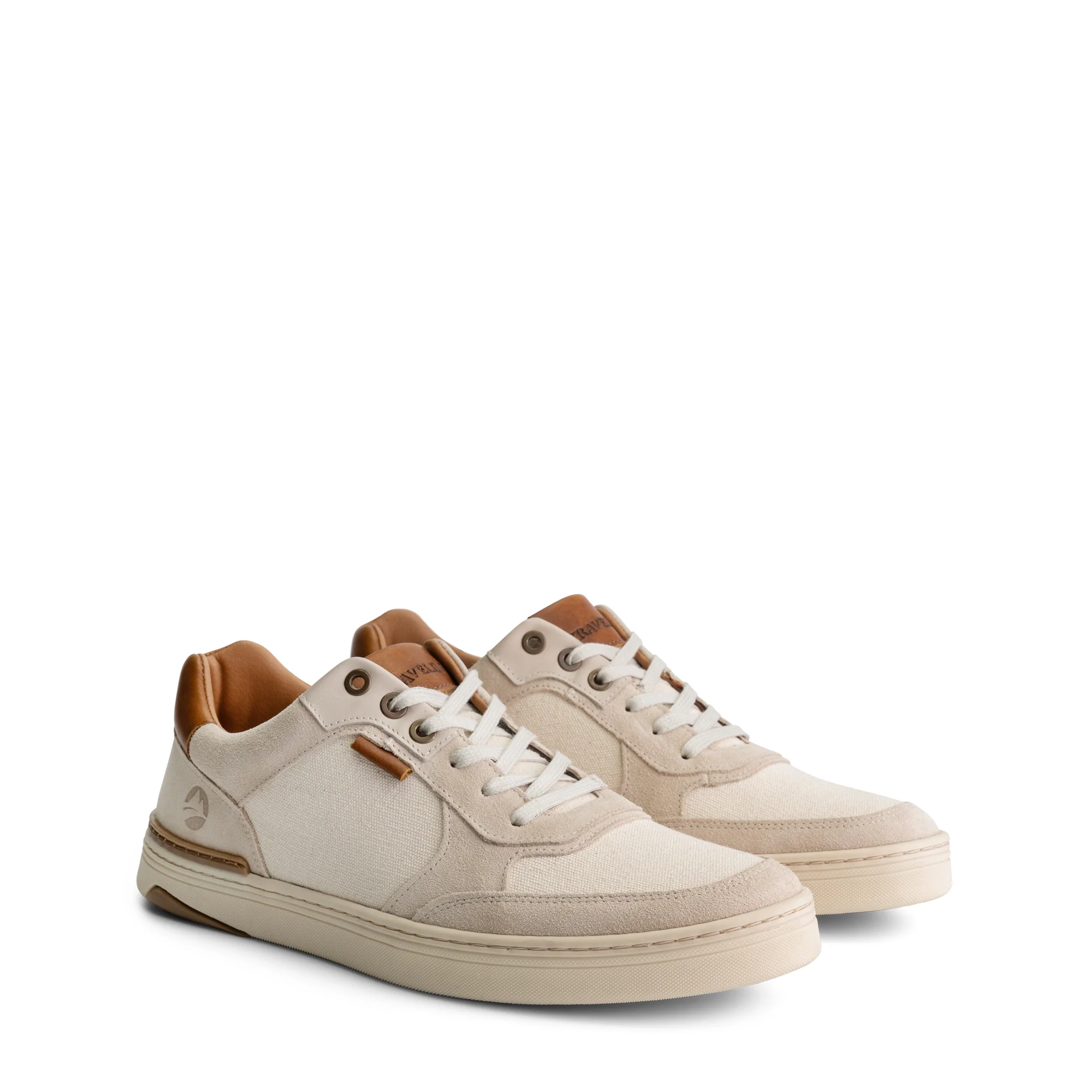 Bromley Men - Sneakers - Canvas and suede - White