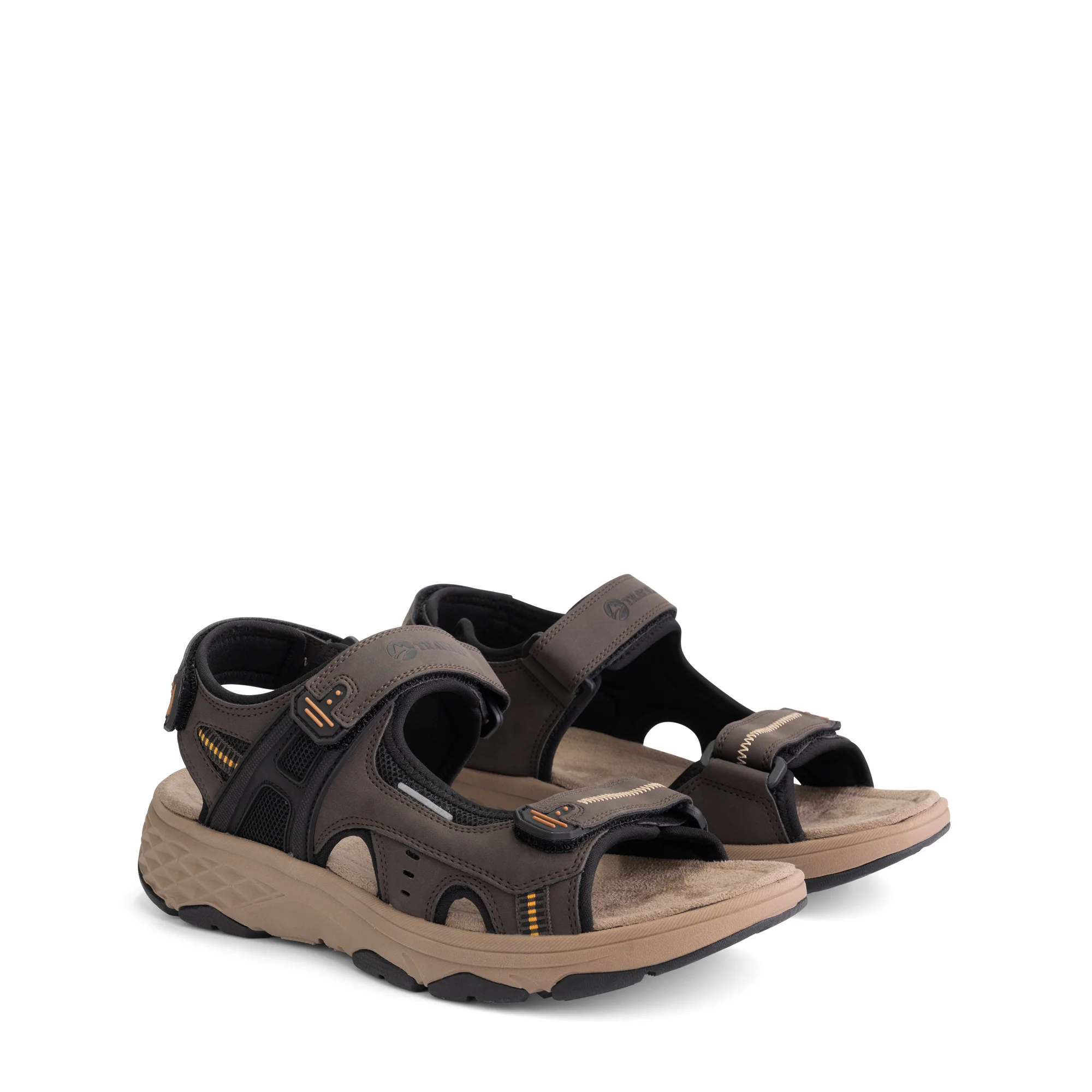 Brusdal Men - Hiking sandals - Dark brown