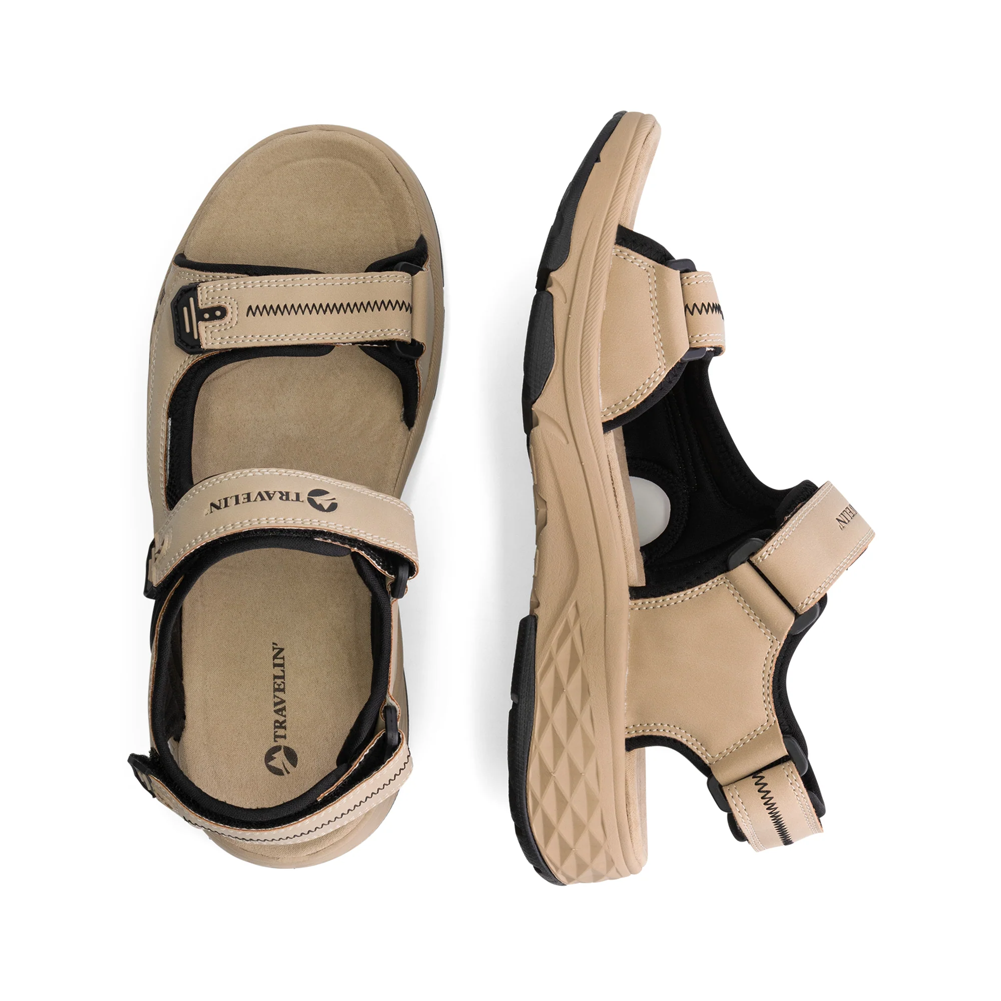Brusdal Men - Hiking sandals - Light brown - Image 4