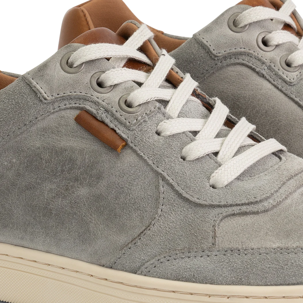 Burnham Men - Sneakers - Leather - Grey - Image 7