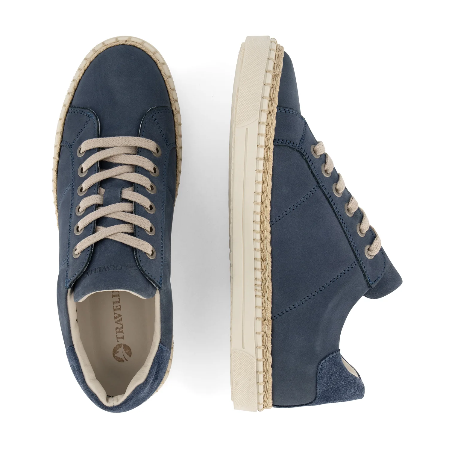 Caen Women - Sneakers - Leather - Blue - Image 4