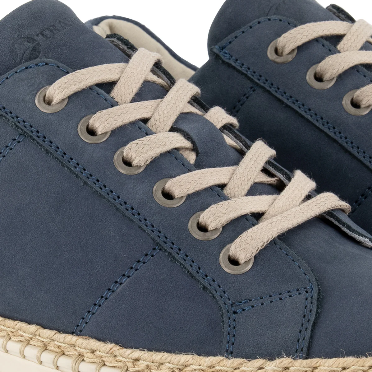 Caen Women - Sneakers - Leather - Blue - Image 7