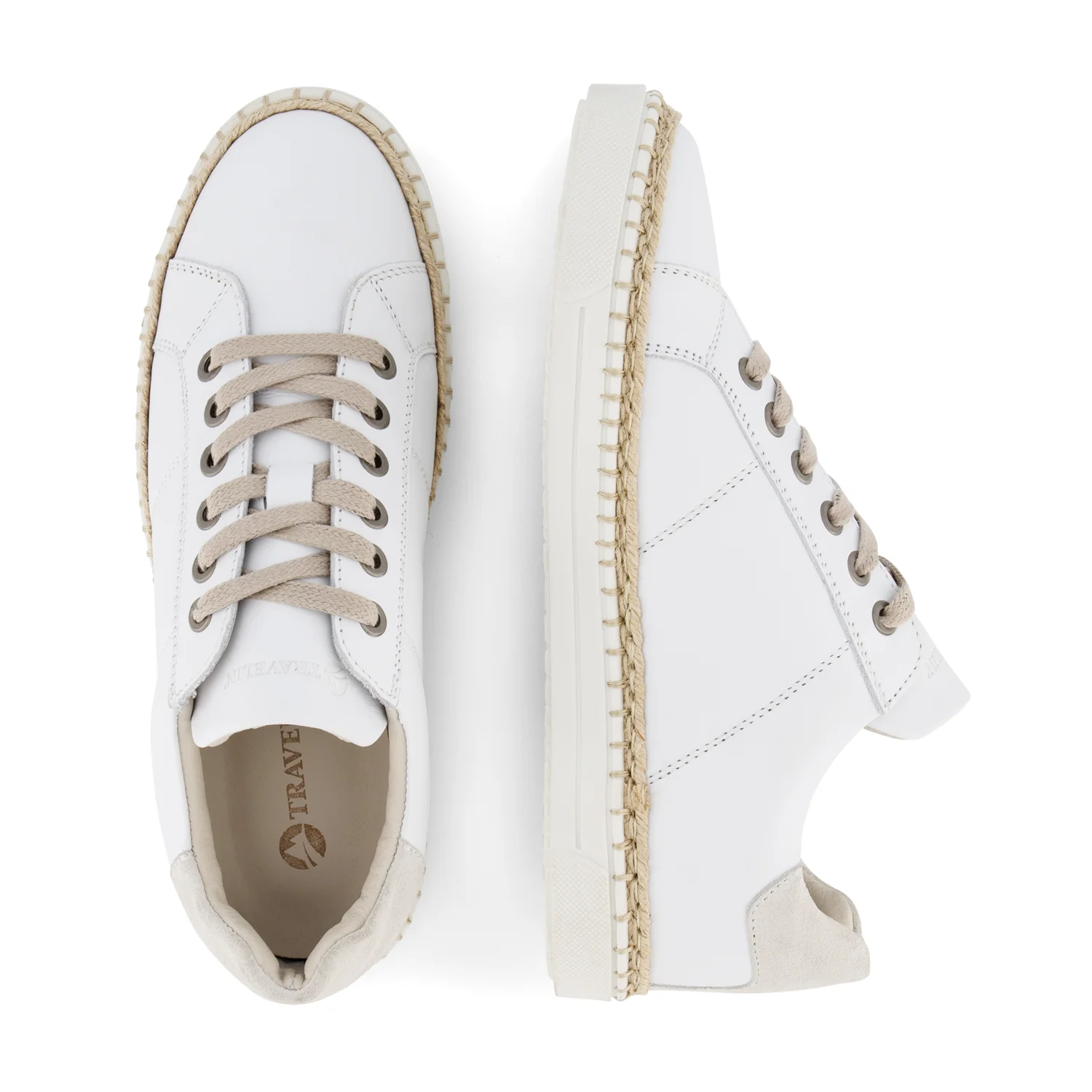 Caen Women - Sneakers - Leather - White - Image 4