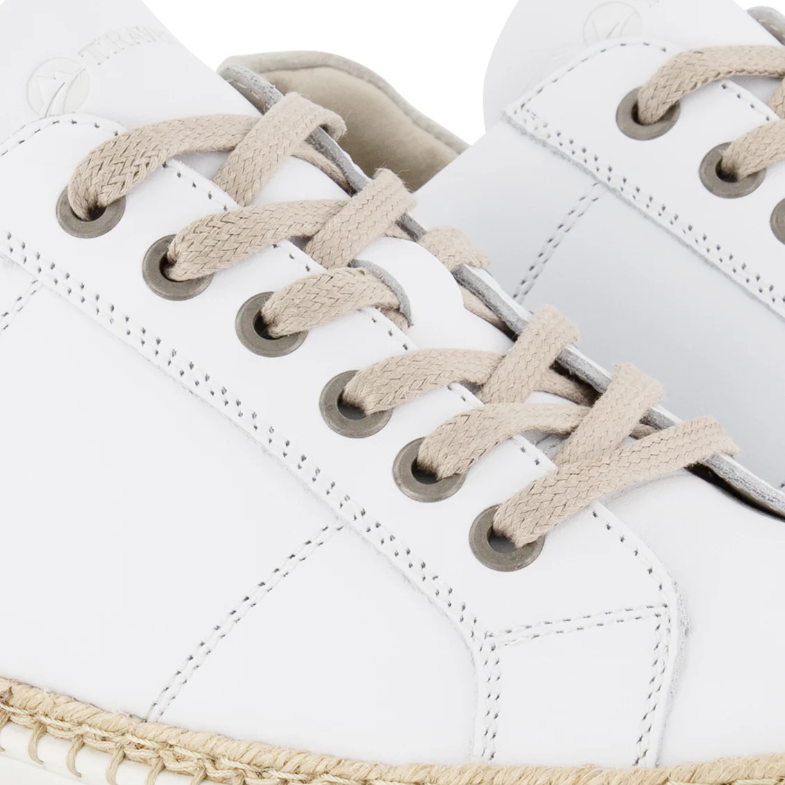 Caen Women - Sneakers - Leather - White - Image 7