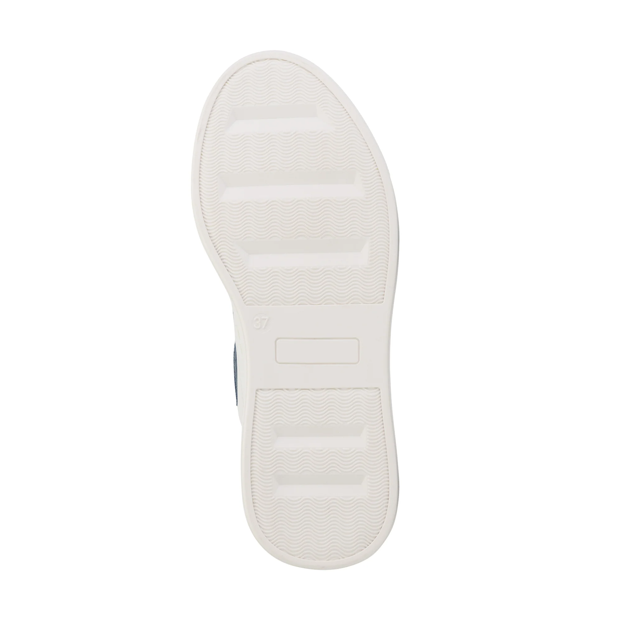 Caris Women - Sneakers - Leather - White/Light blue - Image 5