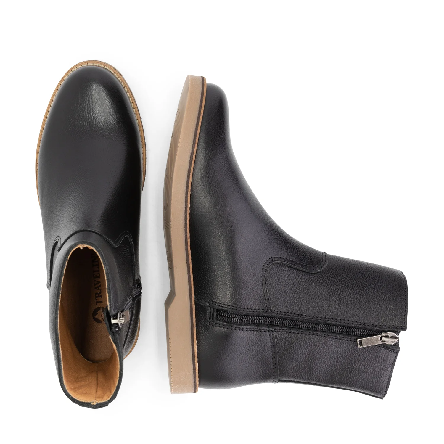 Castres Women - Ankle Booties - Leather - Black - Image 4