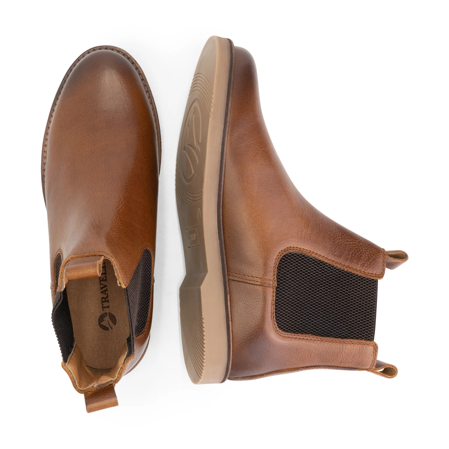Charente Women - Ankle Booties - Leather - Cognac - Image 4