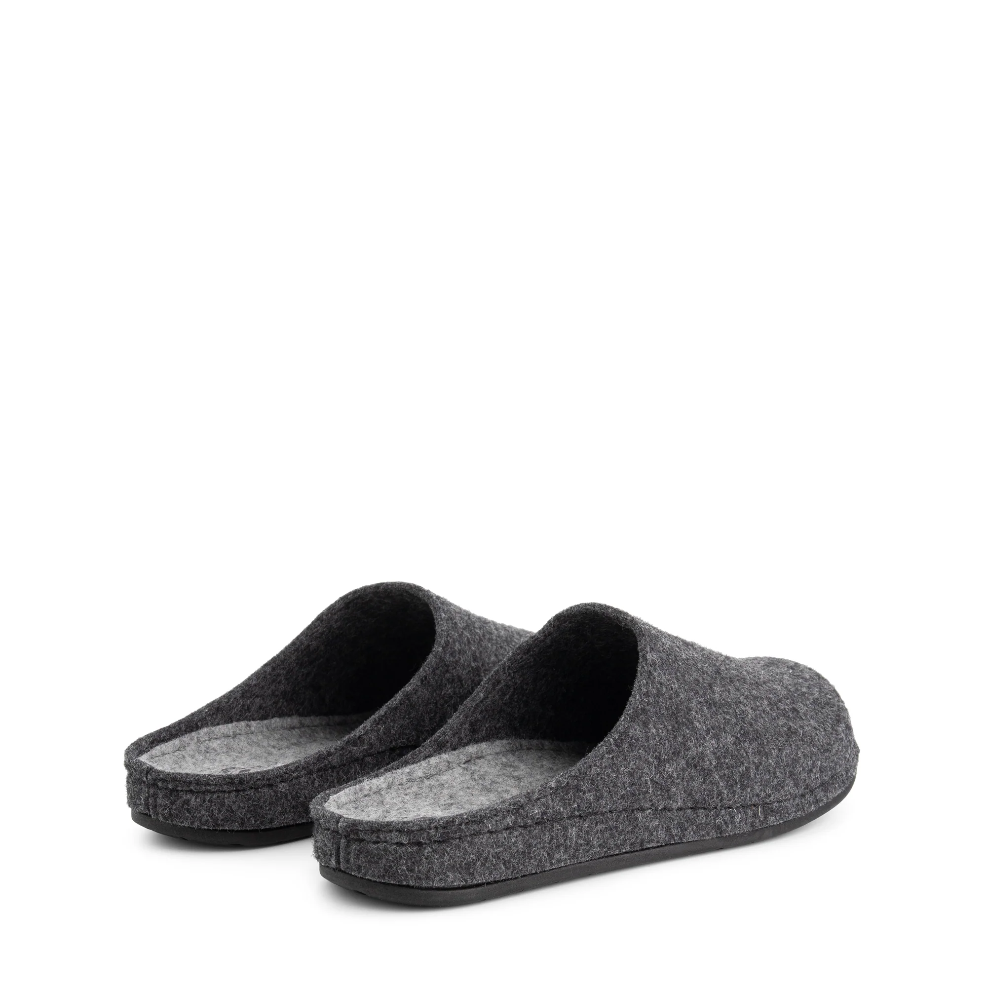 Come Home Men - House slippers - Wool - Dark grey - Image 2
