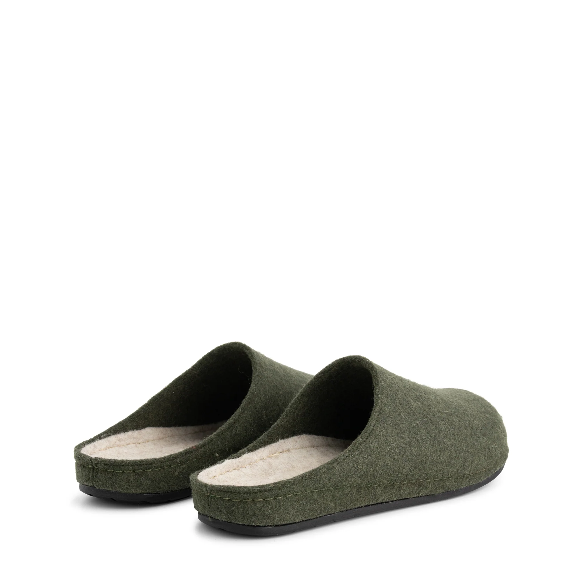 Come Home Men - House slippers - Wool - Green - Image 2
