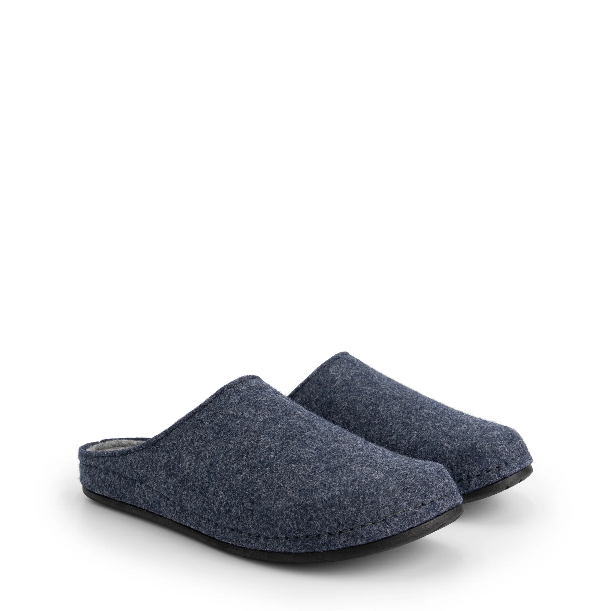 Come Home Men - House slippers - Wool - Navy