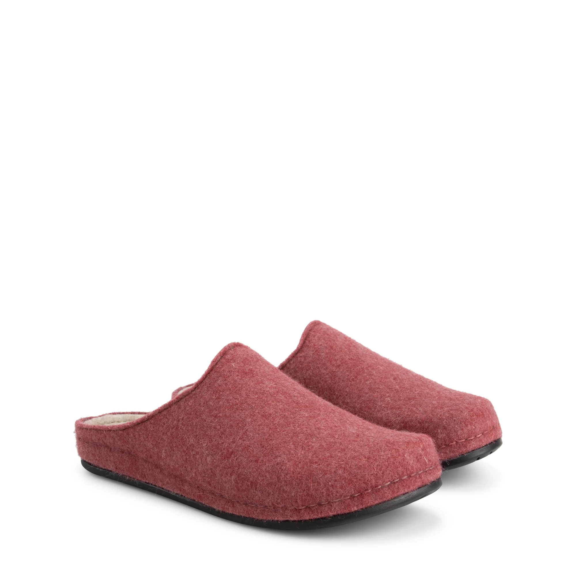 Come Home Women - House slippers - Wool - Red