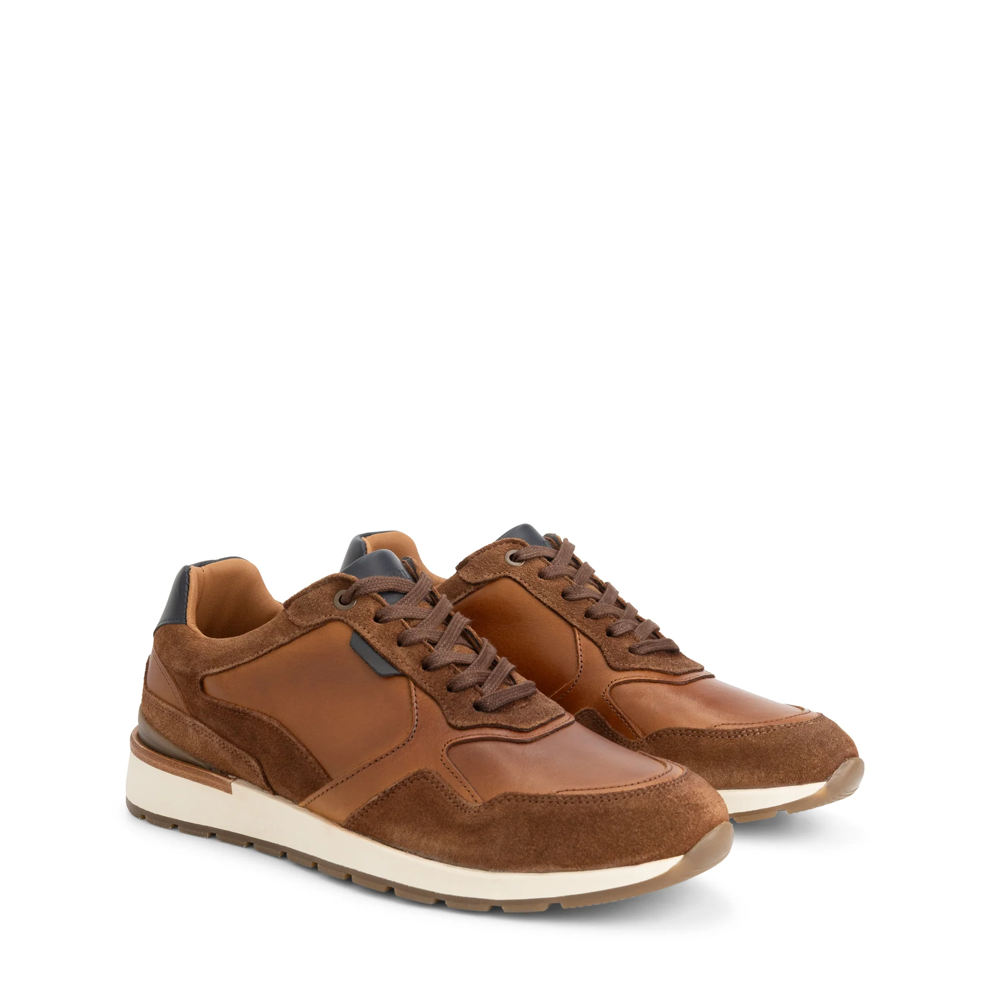 Dalton Men - Sneakers - Leather - Cognac