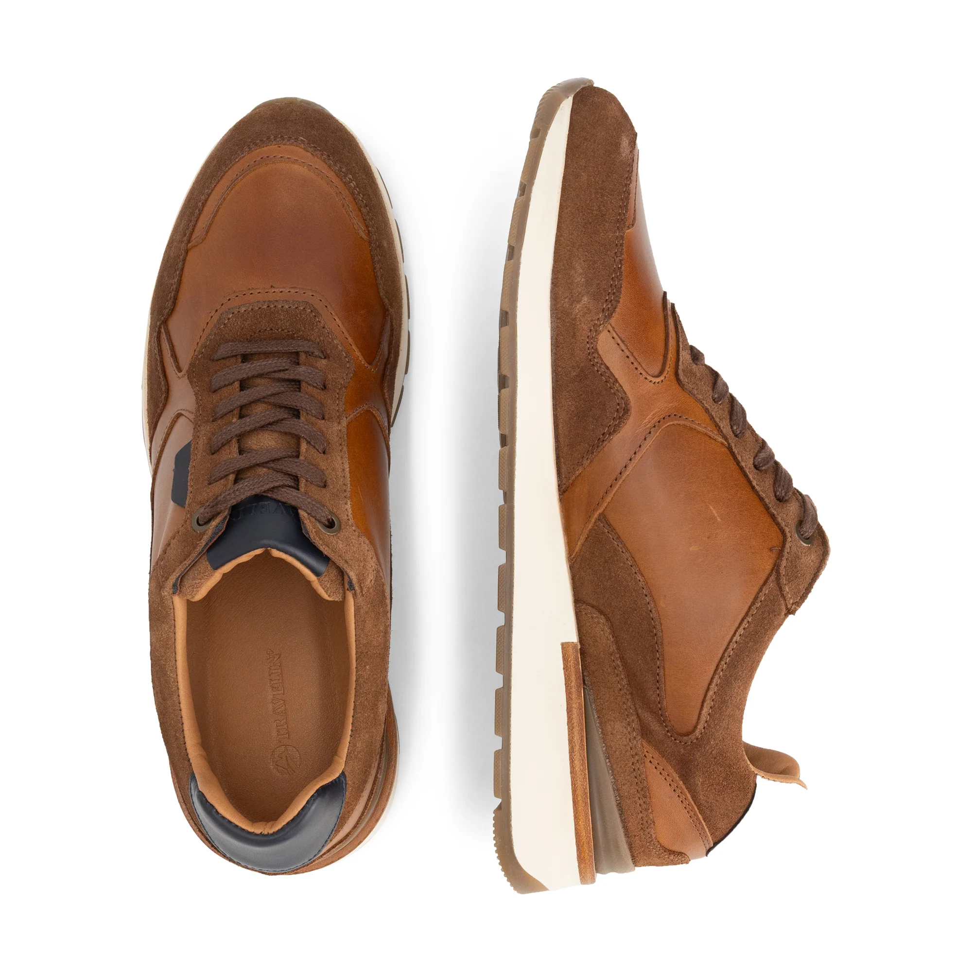 Dalton Men - Sneakers - Leather - Cognac - Image 4