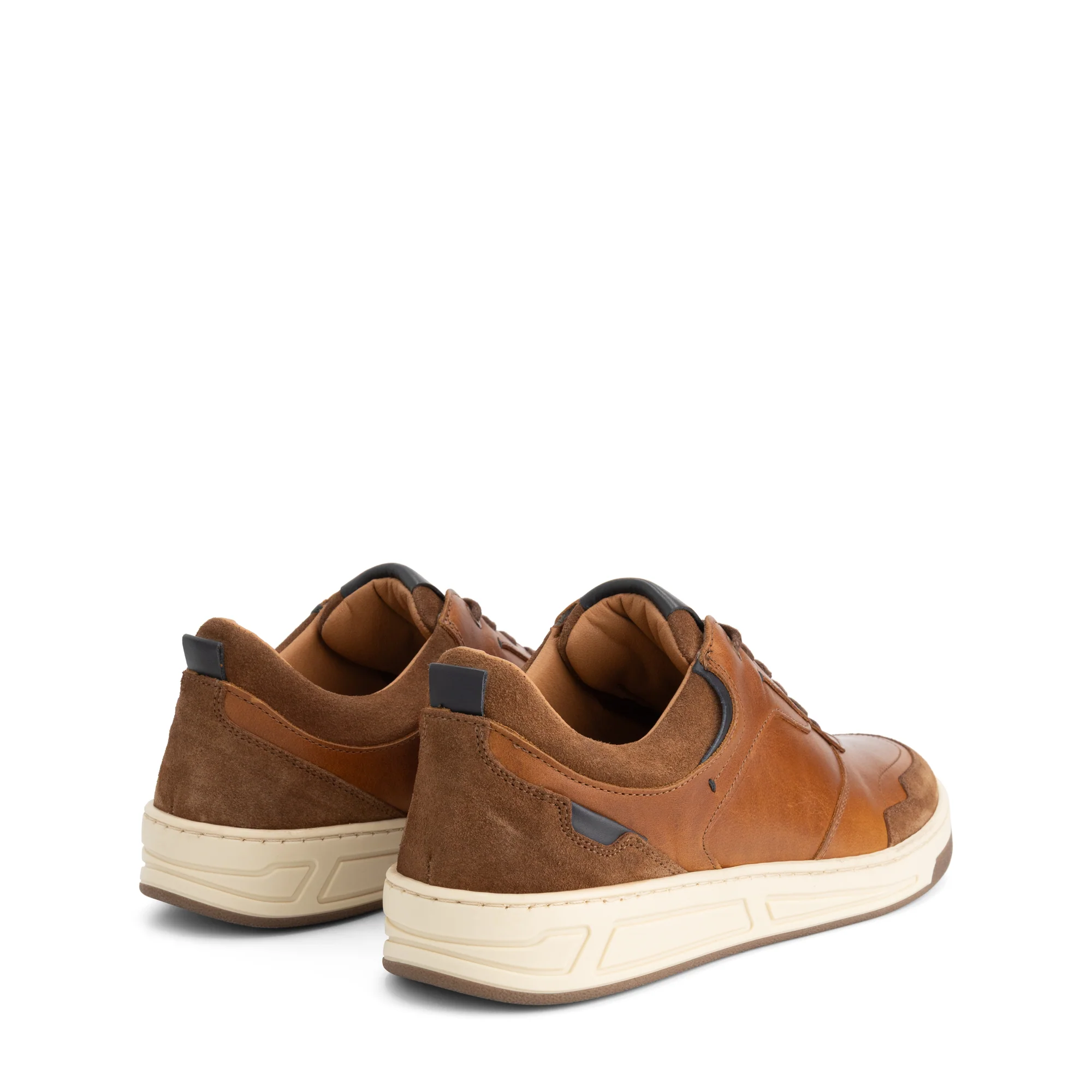 Darley Men - Sneakers - Leather - Cognac - Image 2