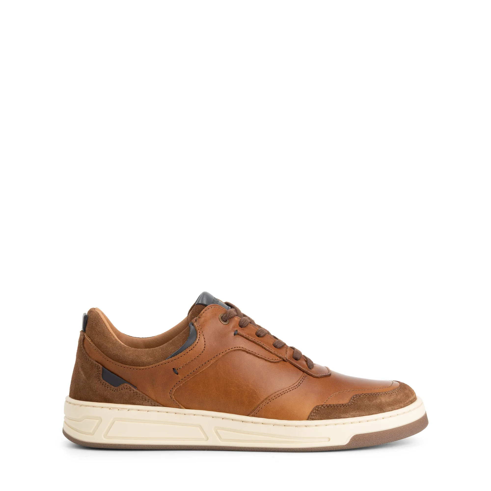 Darley Men - Sneakers - Leather - Cognac - Image 3