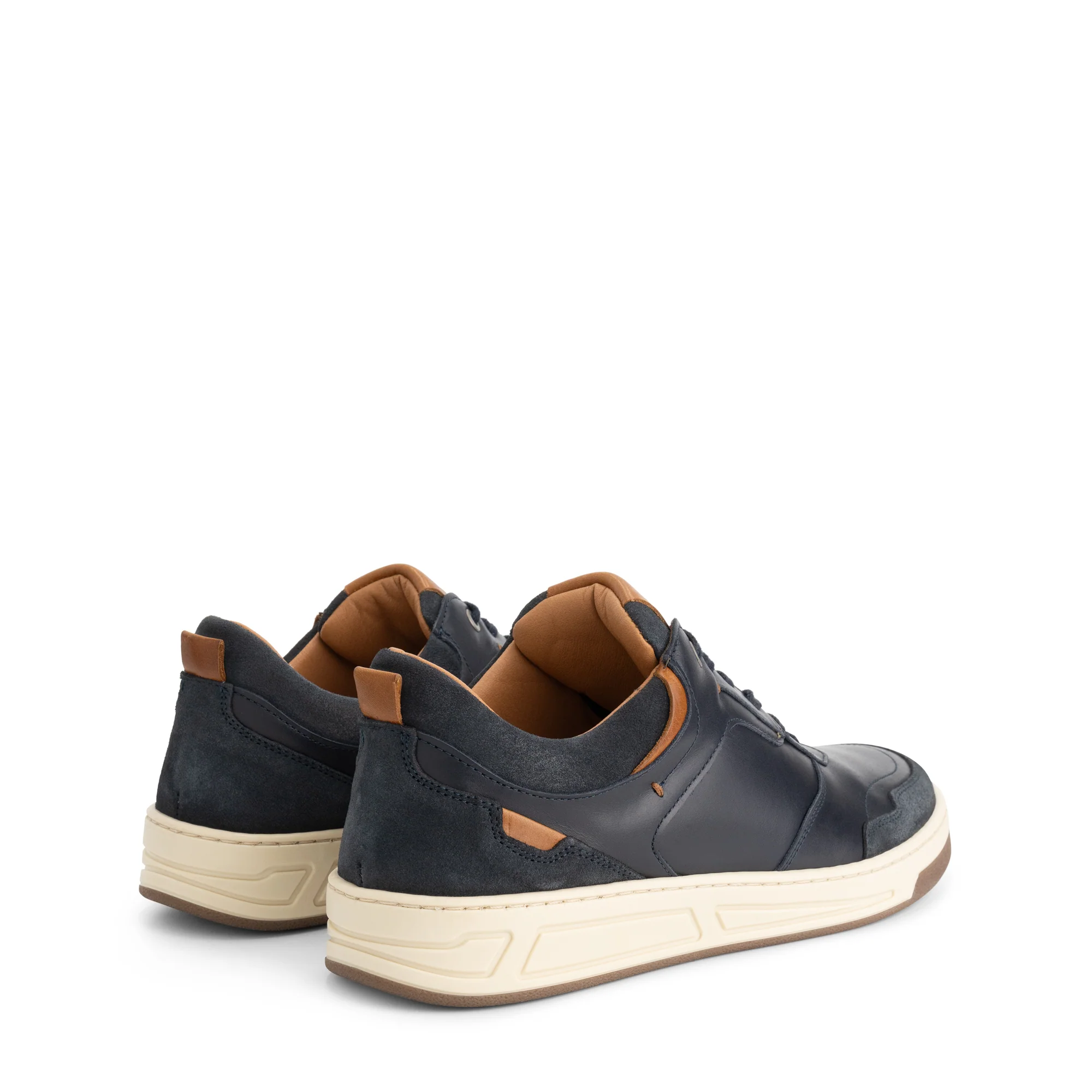 Darley Men - Sneakers - Leather - Navy - Image 2