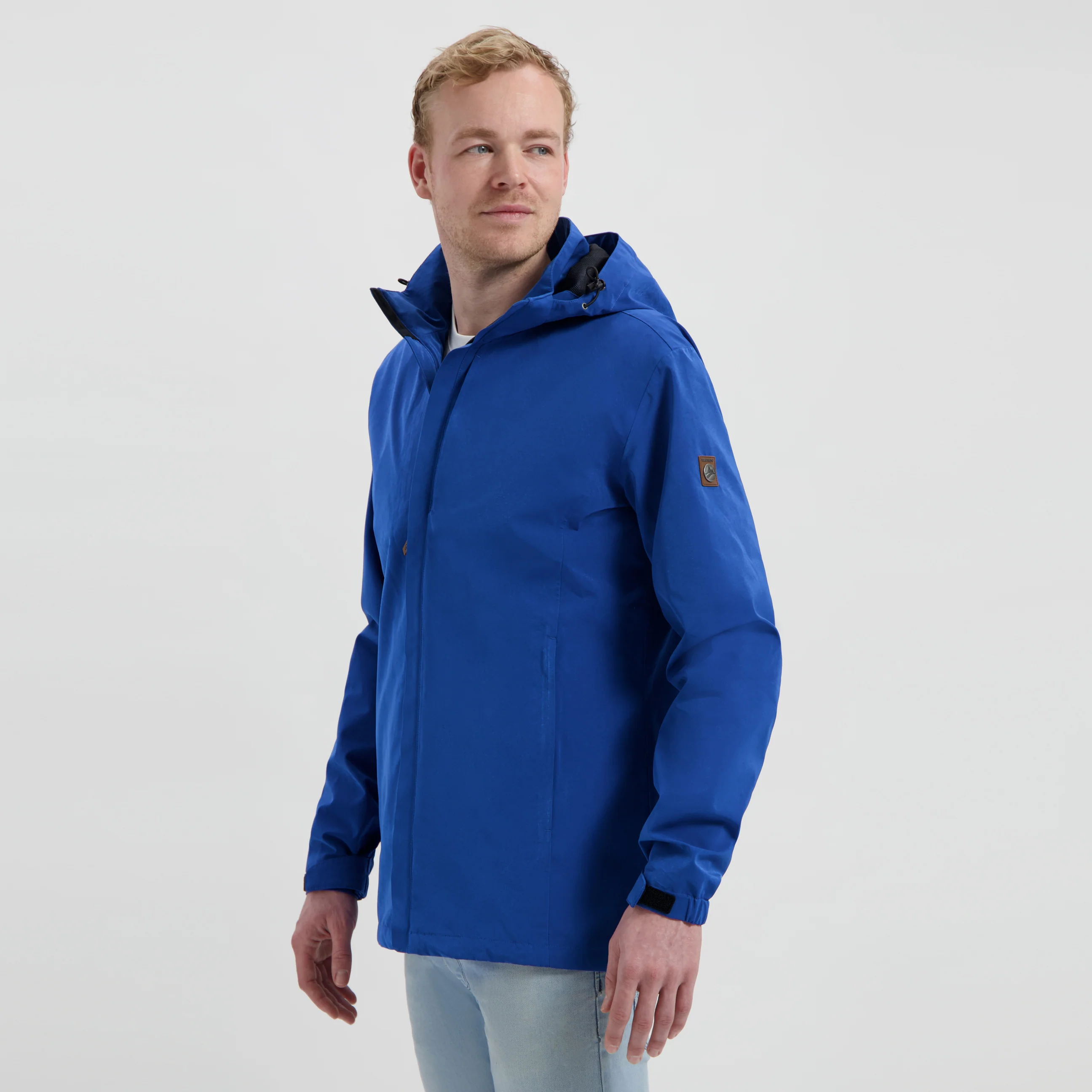 Davin Men - Softshell jacket - Waterproof - Blue - Image 2