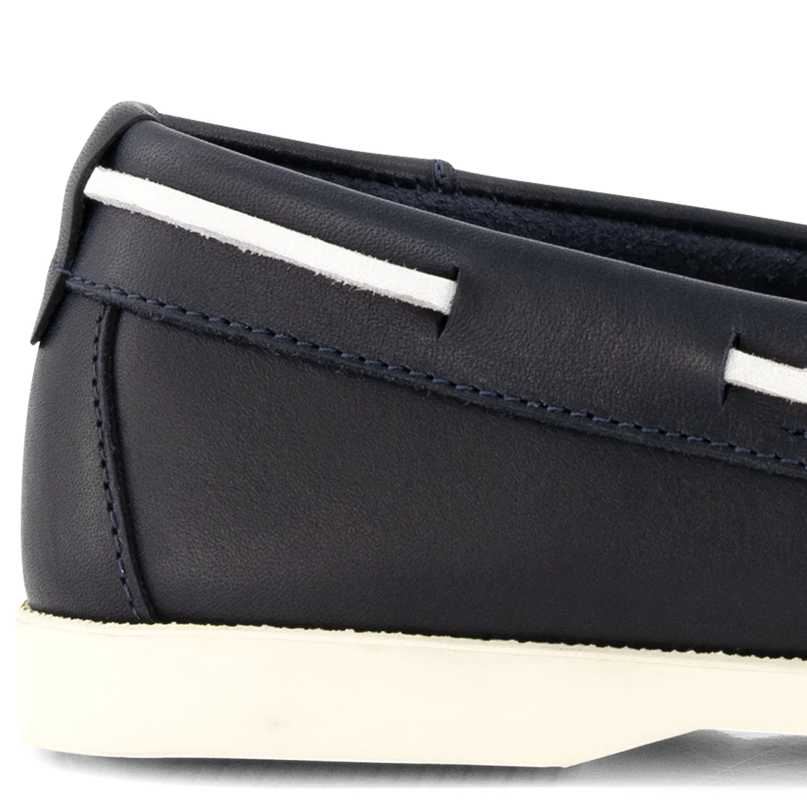 Ebeltoft Women - Boat shoes - Leather - Navy - Image 5