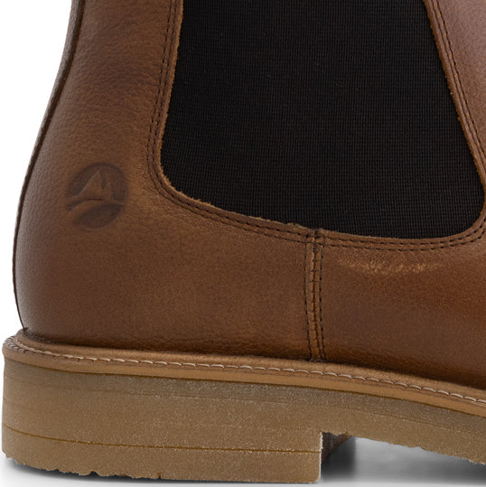Egleton Men - Chelsea boots - Leather - Cognac - Image 6