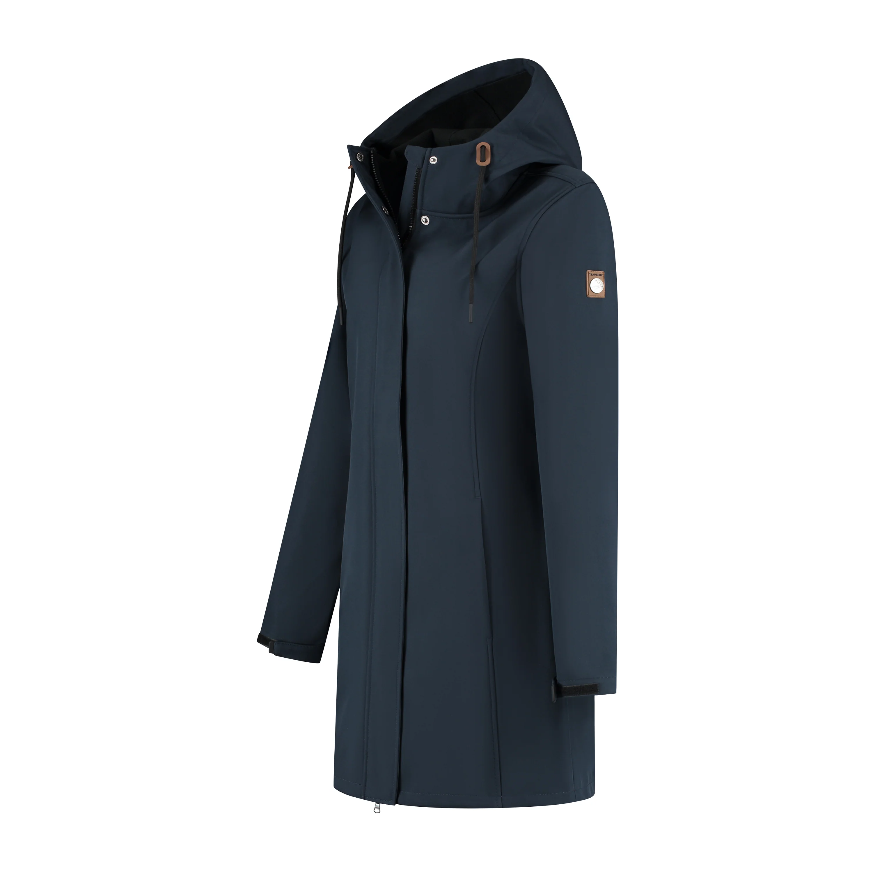 Erika Women - Softshell jacket - Waterproof - Navy - Image 4