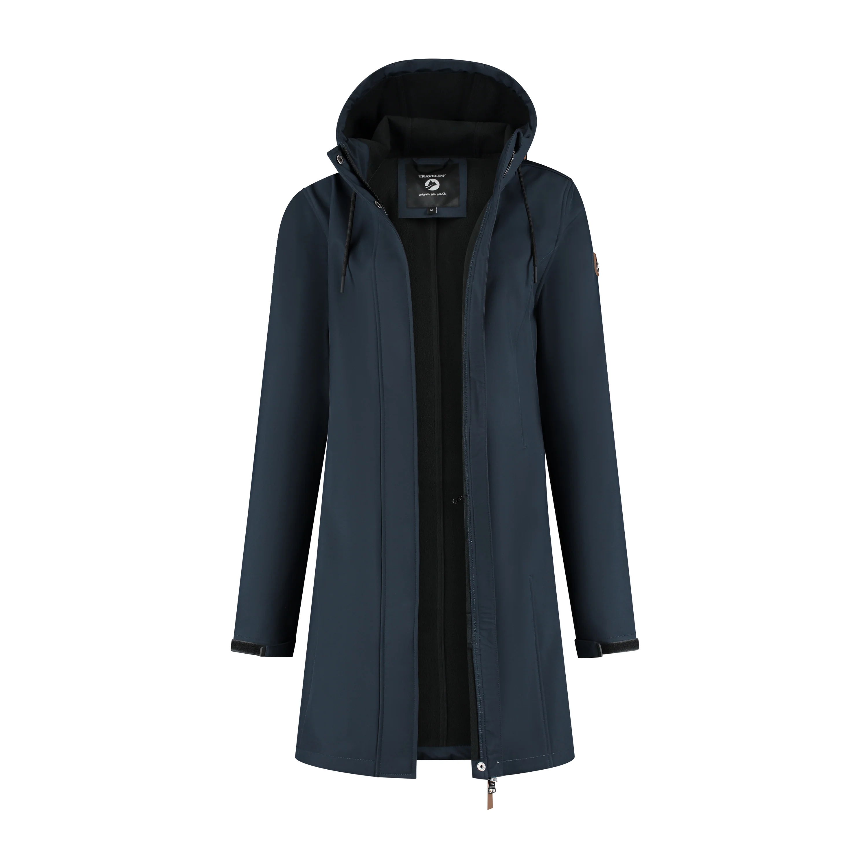 Erika Women - Softshell jacket - Waterproof - Navy - Image 5