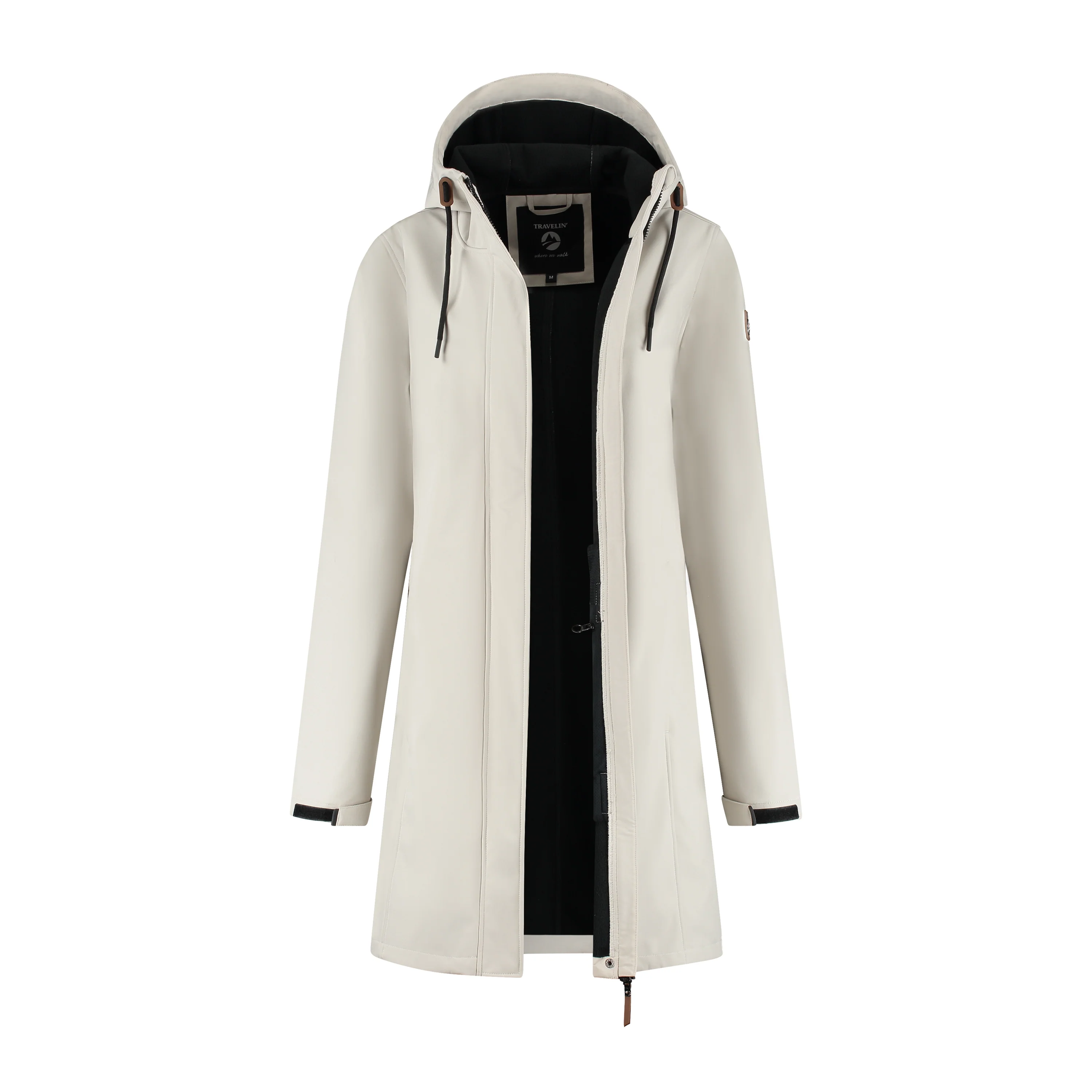 Erika Women - Softshell jacket - Waterproof - Sand - Image 6