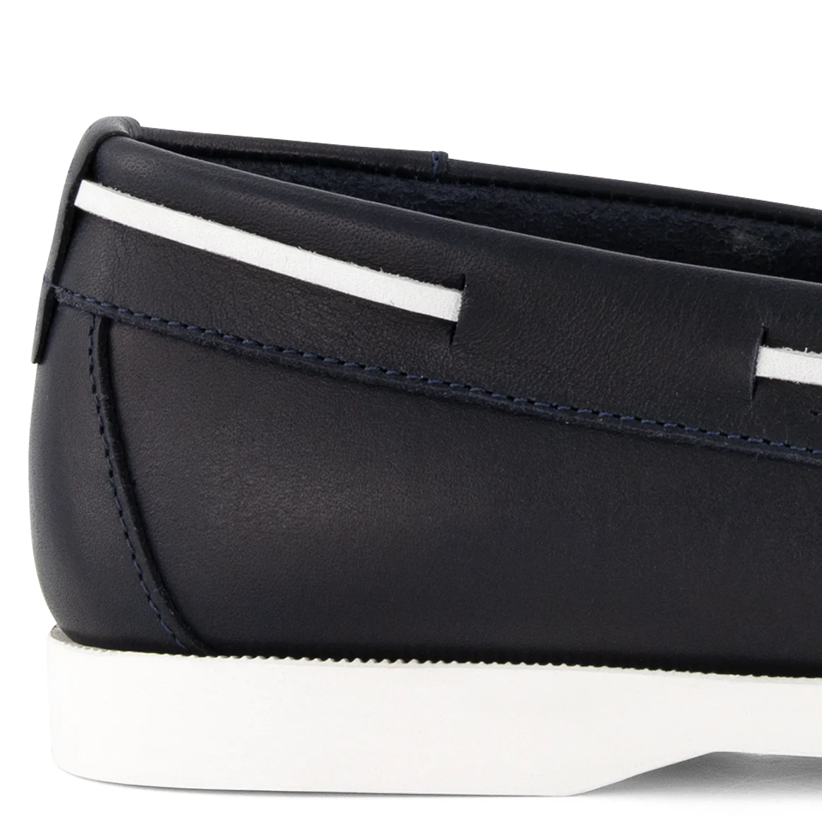 Exmouth Men - Boat shoes - Leather - Blue - Image 6