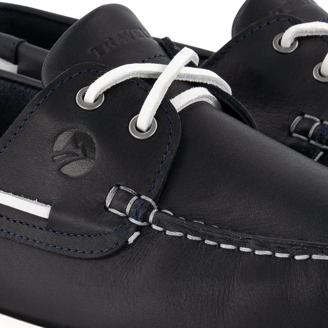 Exmouth Men - Boat shoes - Leather - Blue - Image 7
