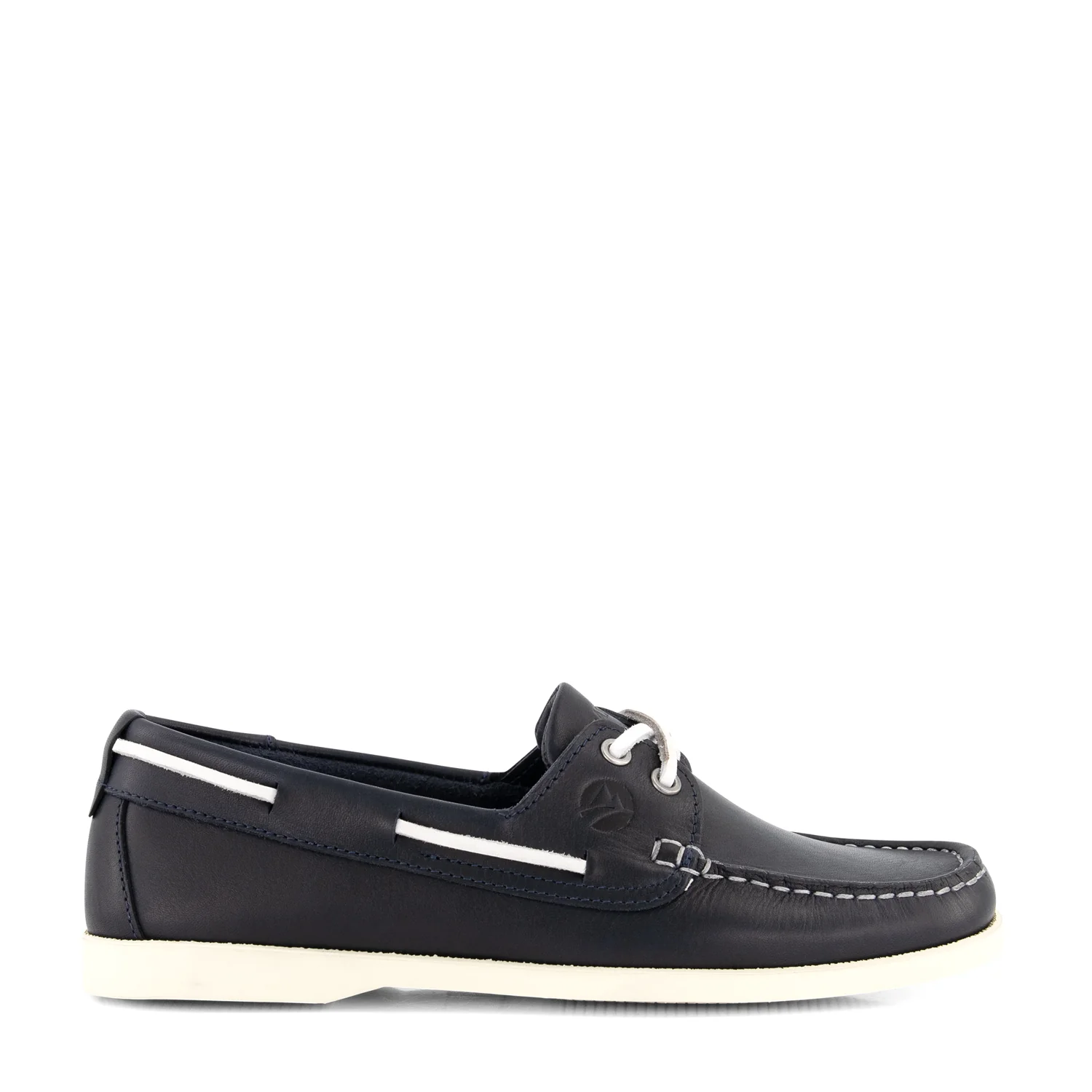 Exmouth Women - Boat shoes - Leather - Blue - Image 3