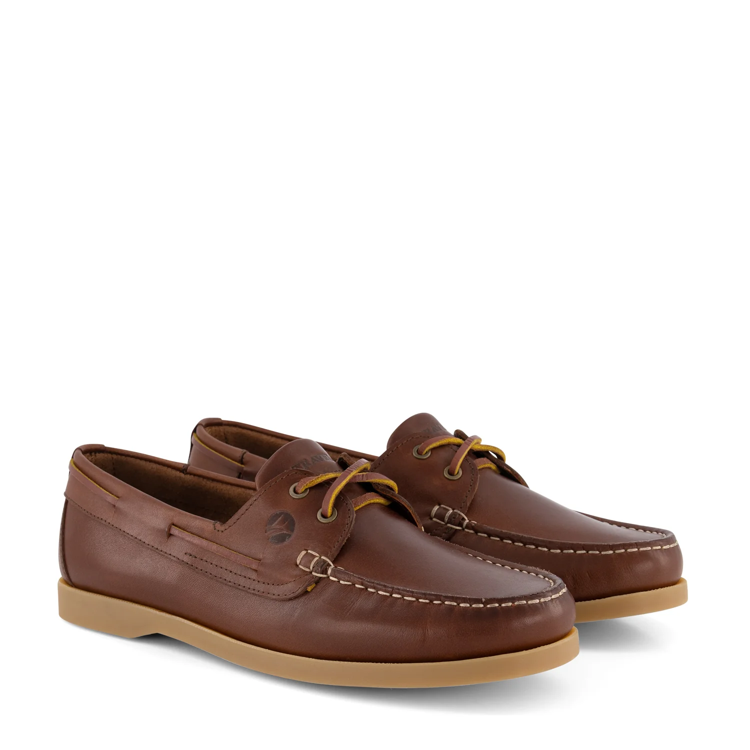 Exmouth Men - Boat shoes - Leather - Brown