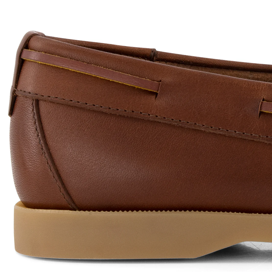 Exmouth Men - Boat shoes - Leather - Brown - Image 6