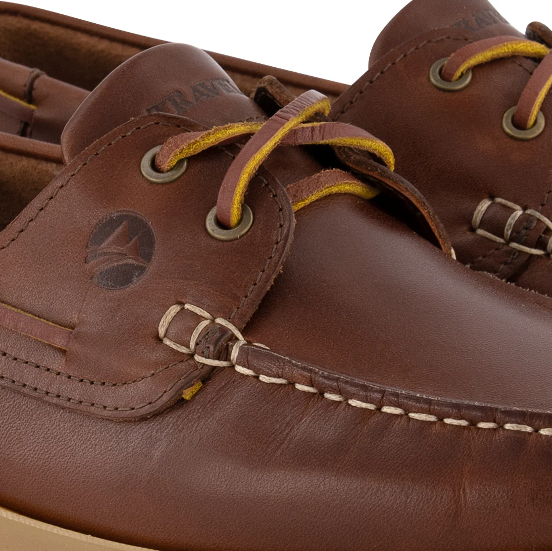 Exmouth Men - Boat shoes - Leather - Brown - Image 7