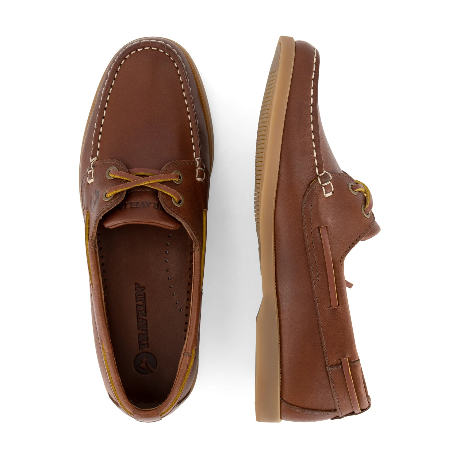Exmouth Women - Boat shoes - Leather - Brown - Image 4